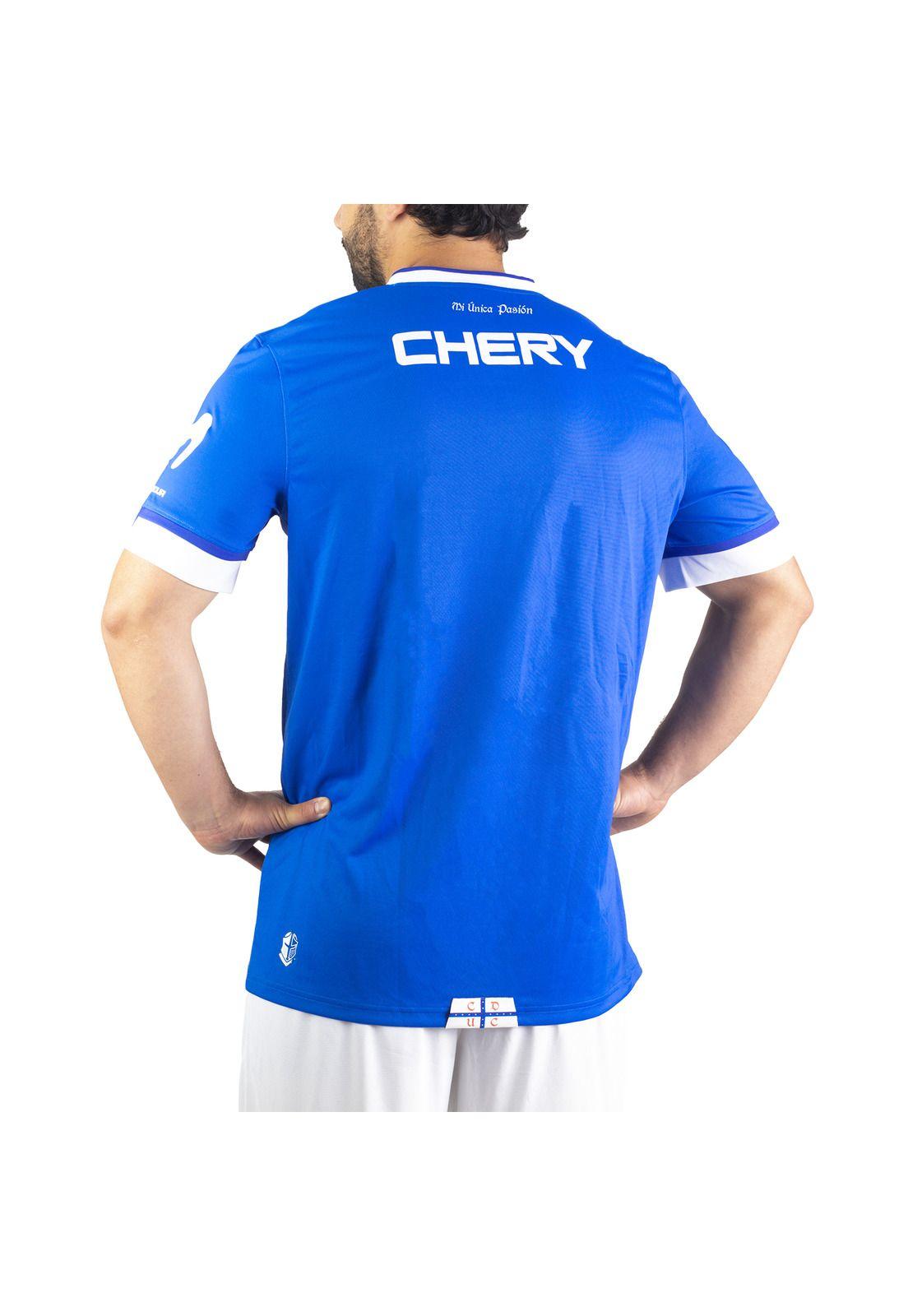Polera manga corta Uc Rep Azul hombre-3