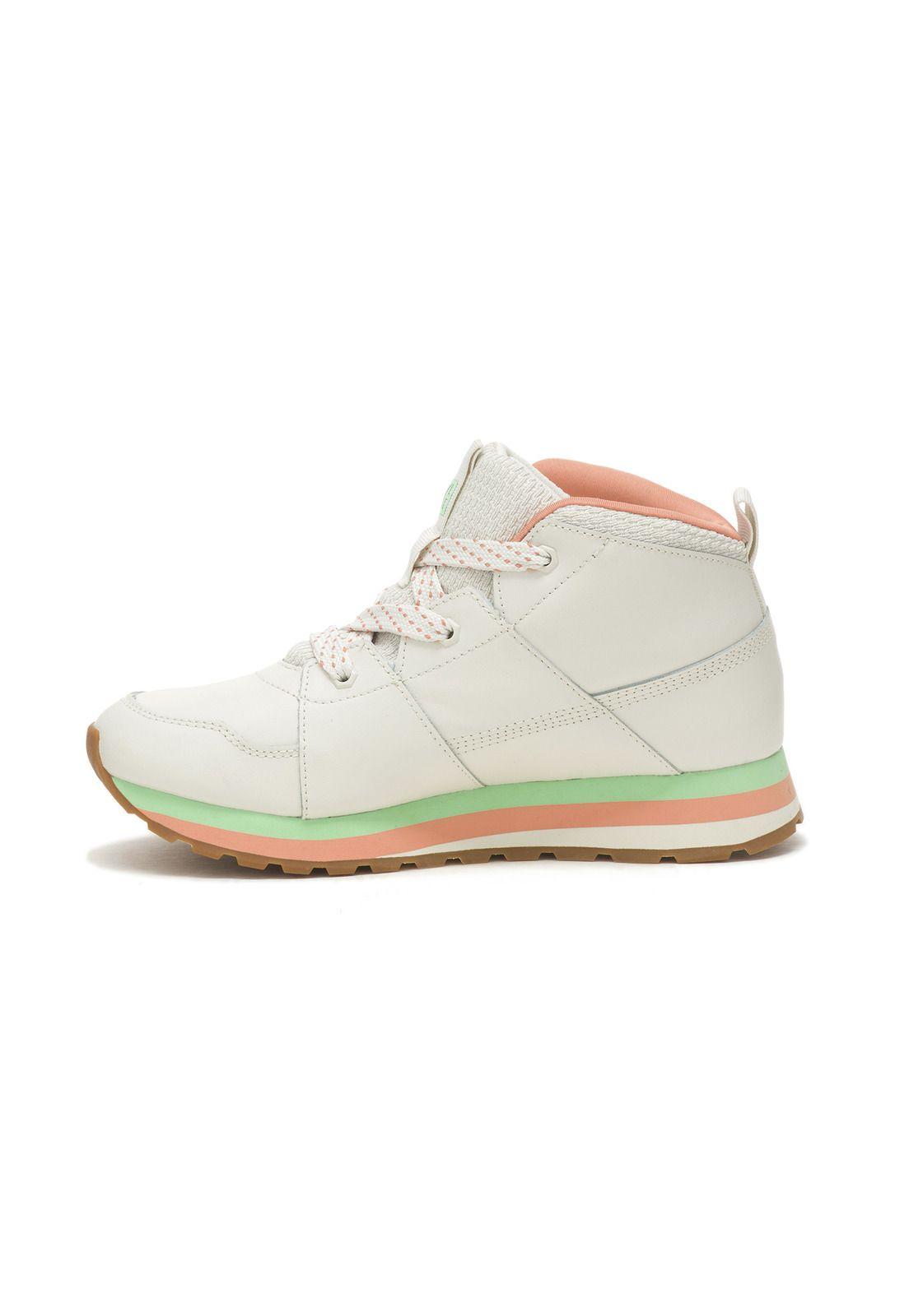 Zapatilla C/Caña Mujer Ventura Mid Elevated Gris-4