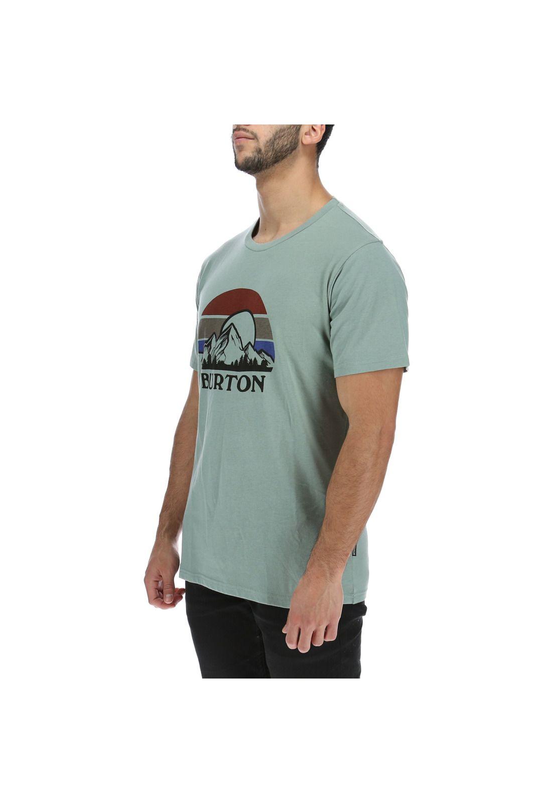 Polera M/C  Hombre Underhill Verde Claro-1