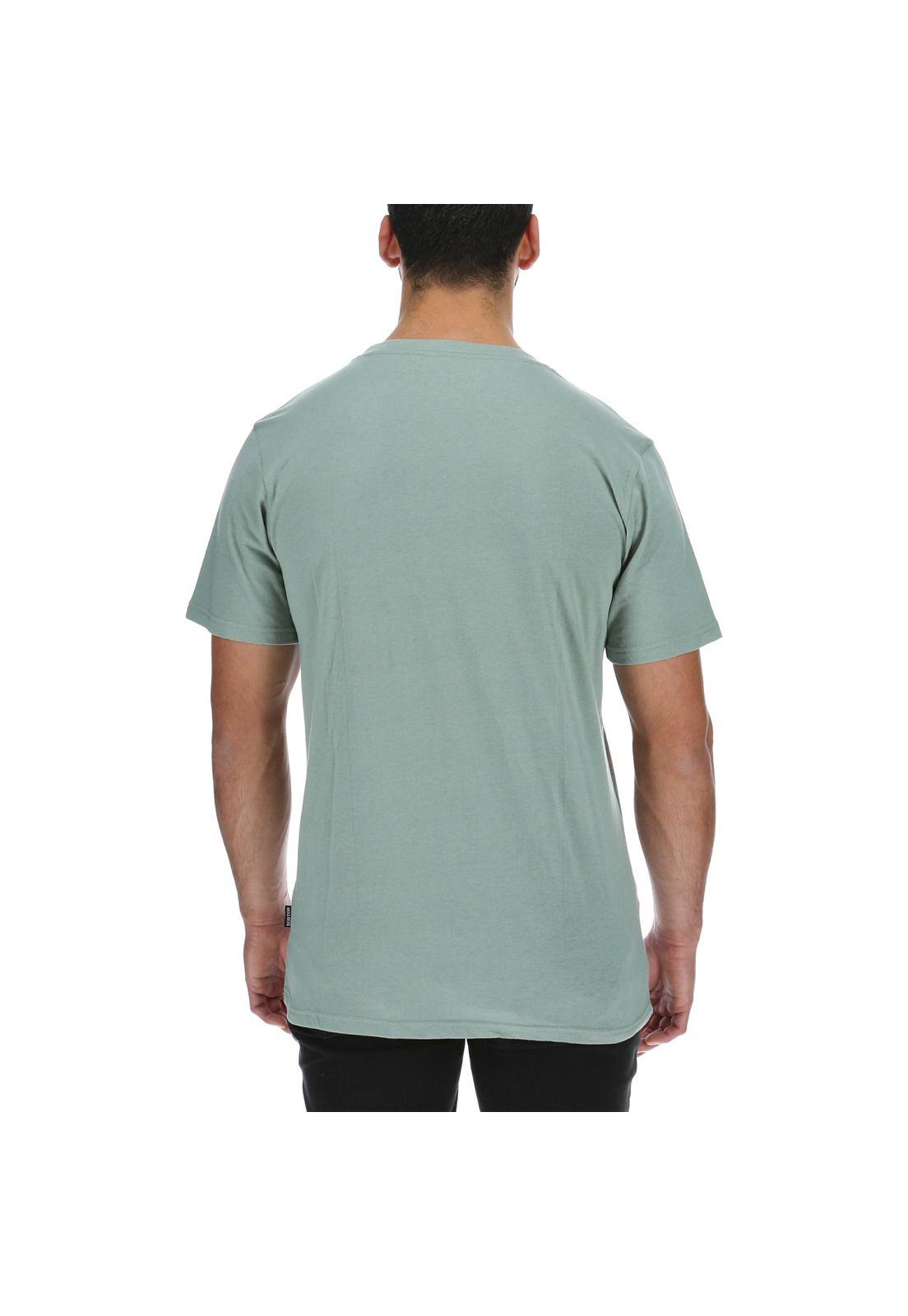 Polera M/C  Hombre Underhill Verde Claro-2