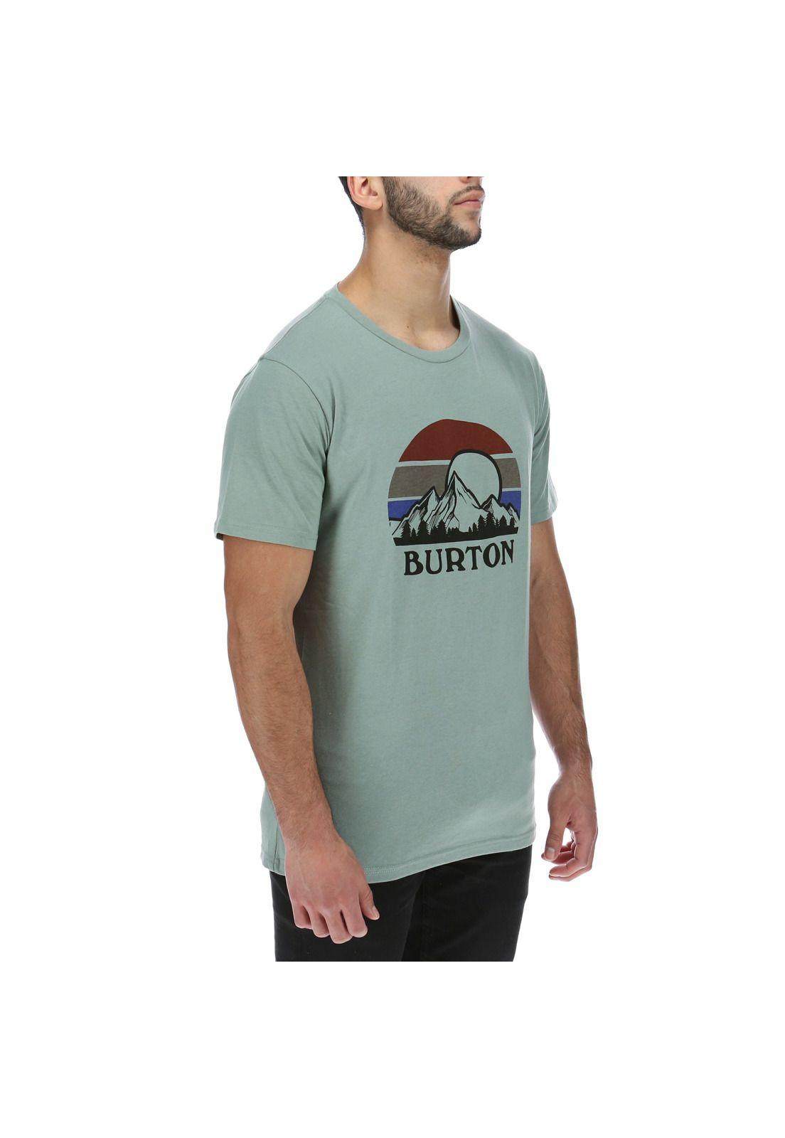 Polera M/C  Hombre Underhill Verde Claro-3