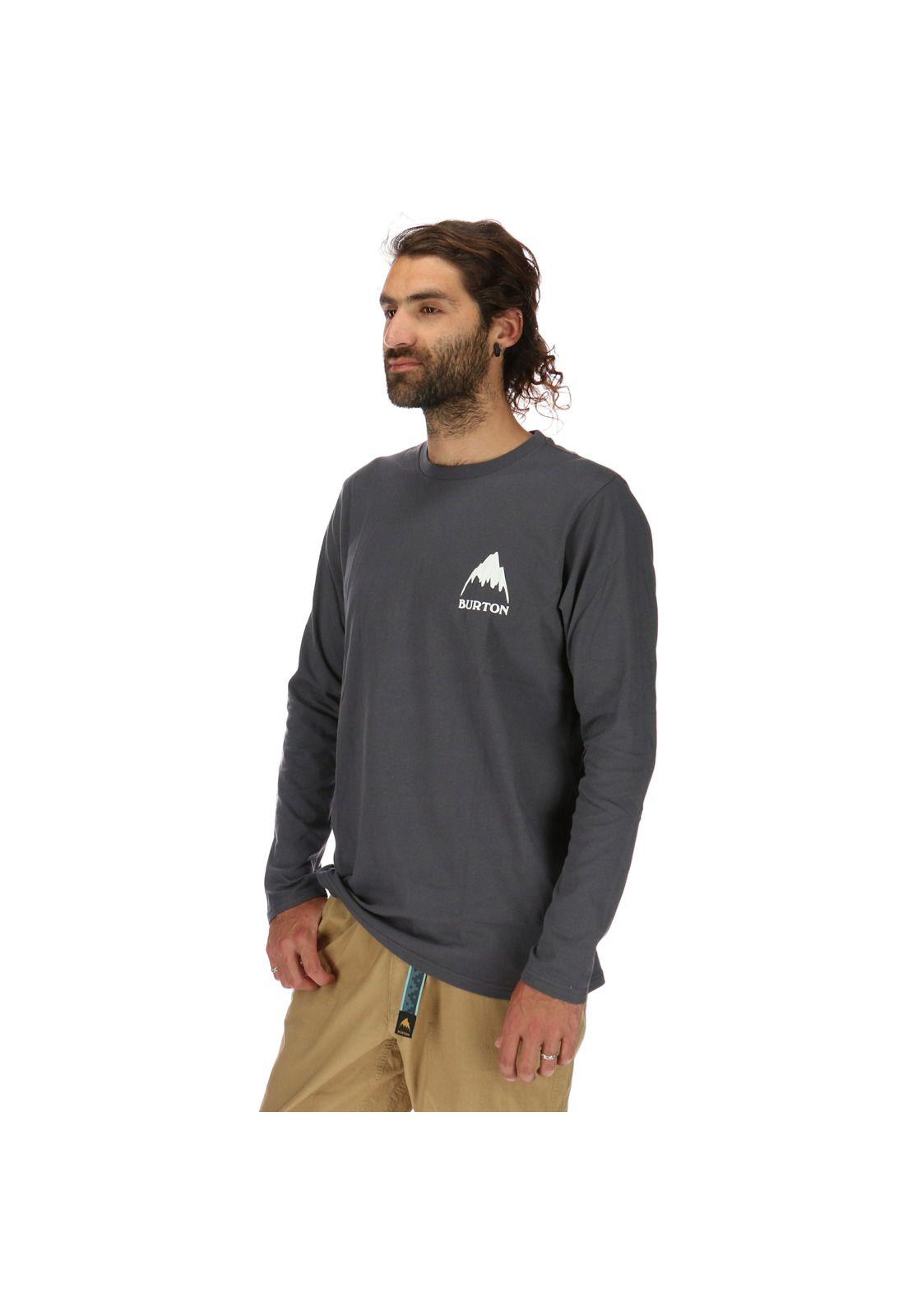 Polera M/L Hombre Grafito Burton-1