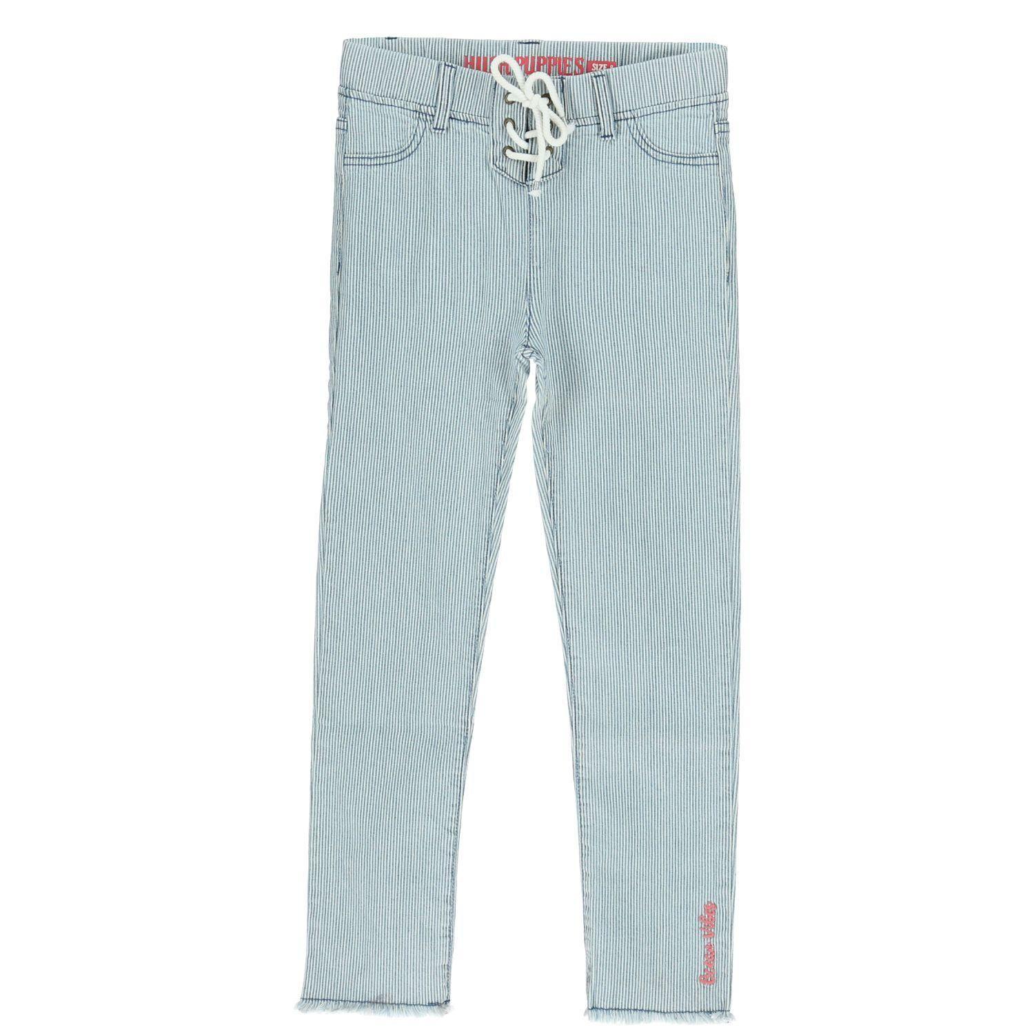 Pantalon Algodon-Spandex Ale Azul-0
