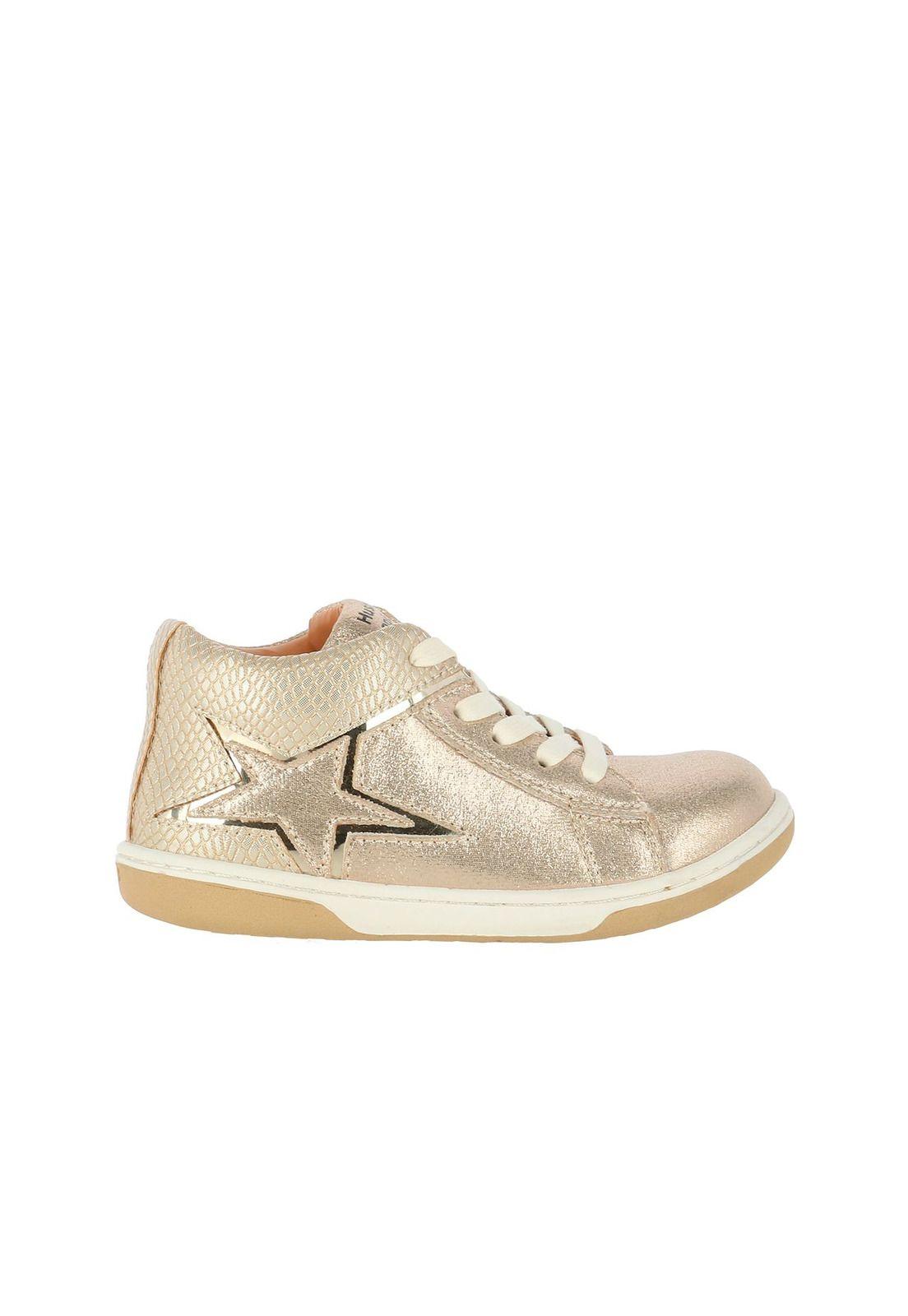 Zapatilla Cuero Emma Dorado-2