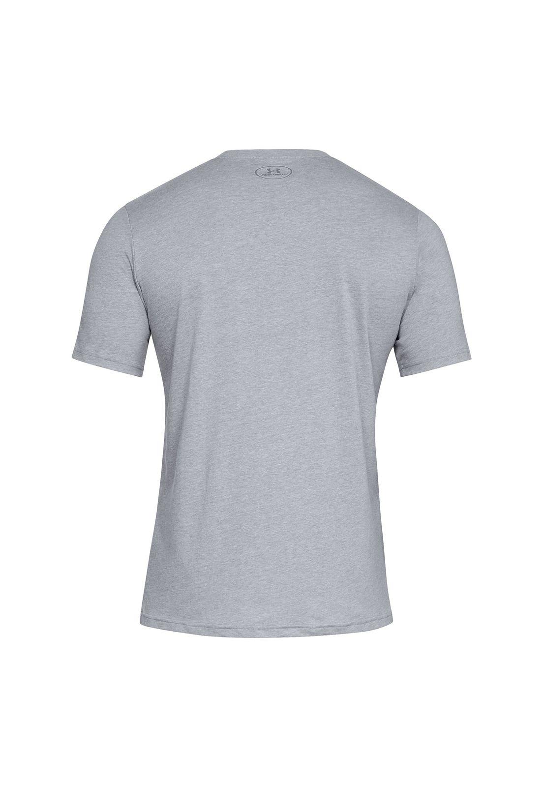 Polera M/C Hombre Ua Boxed Sportstyle Gris-1