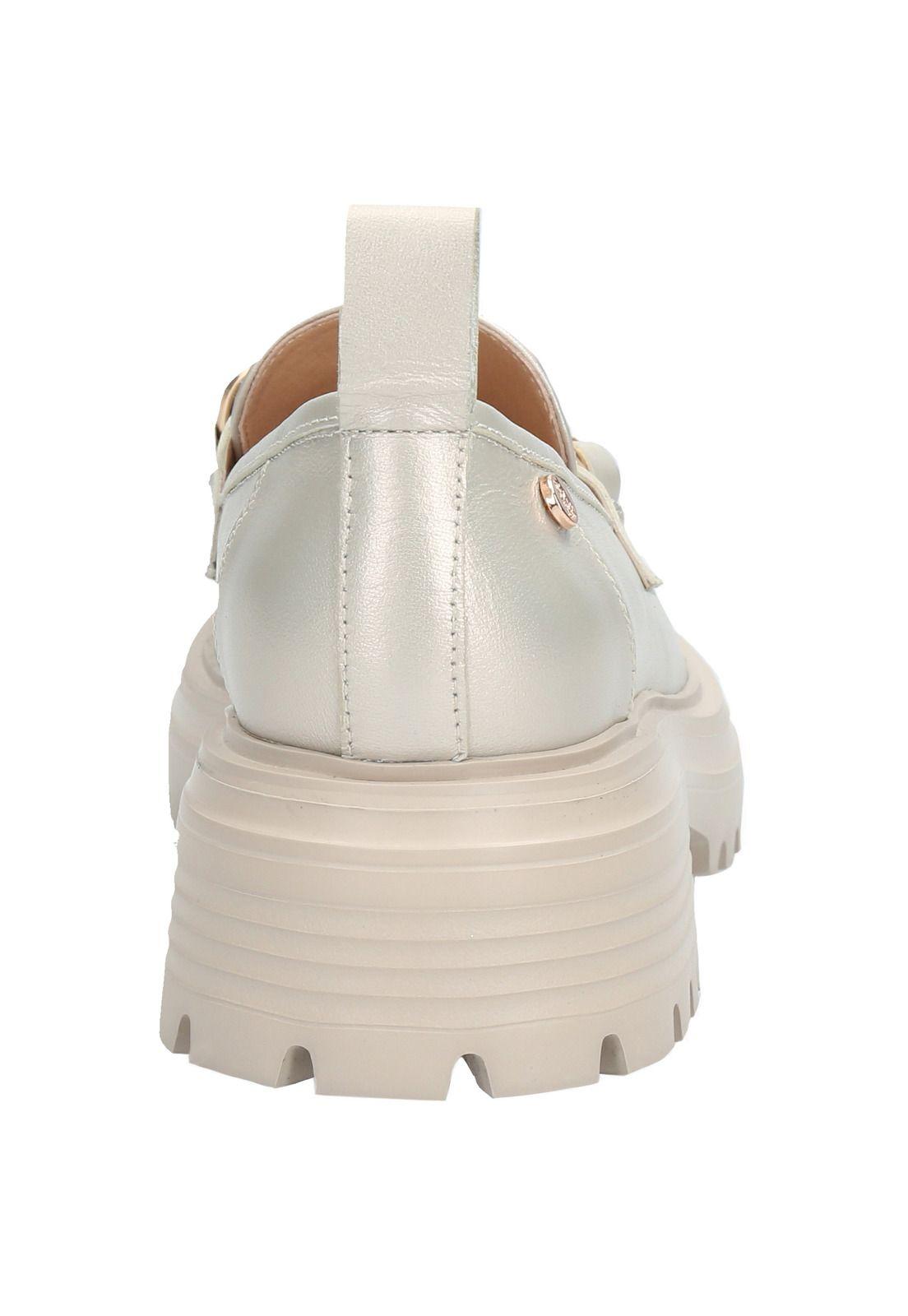 Mocasín Mujer Leboni Dorado-5