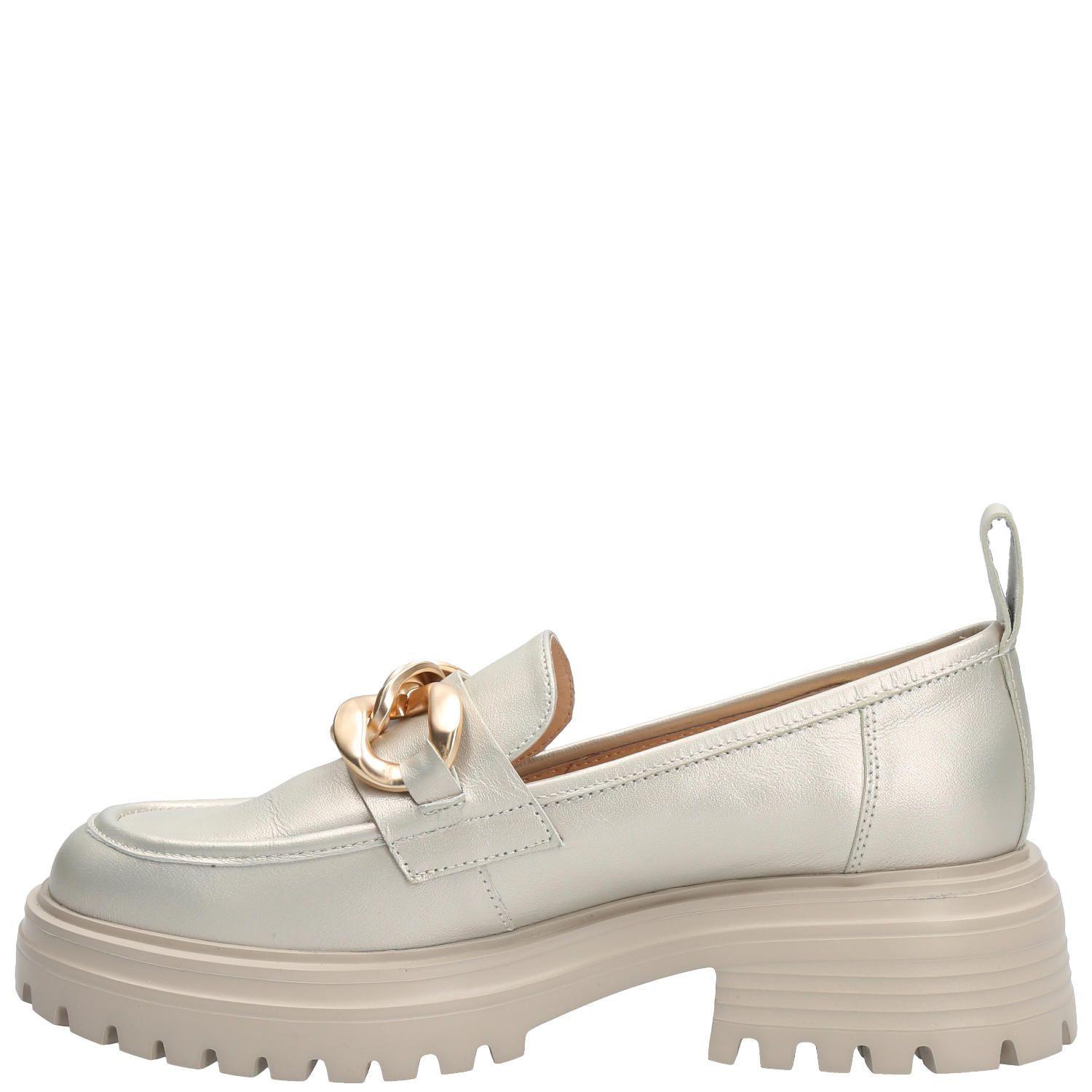 Mocasín Mujer Leboni Dorado-3