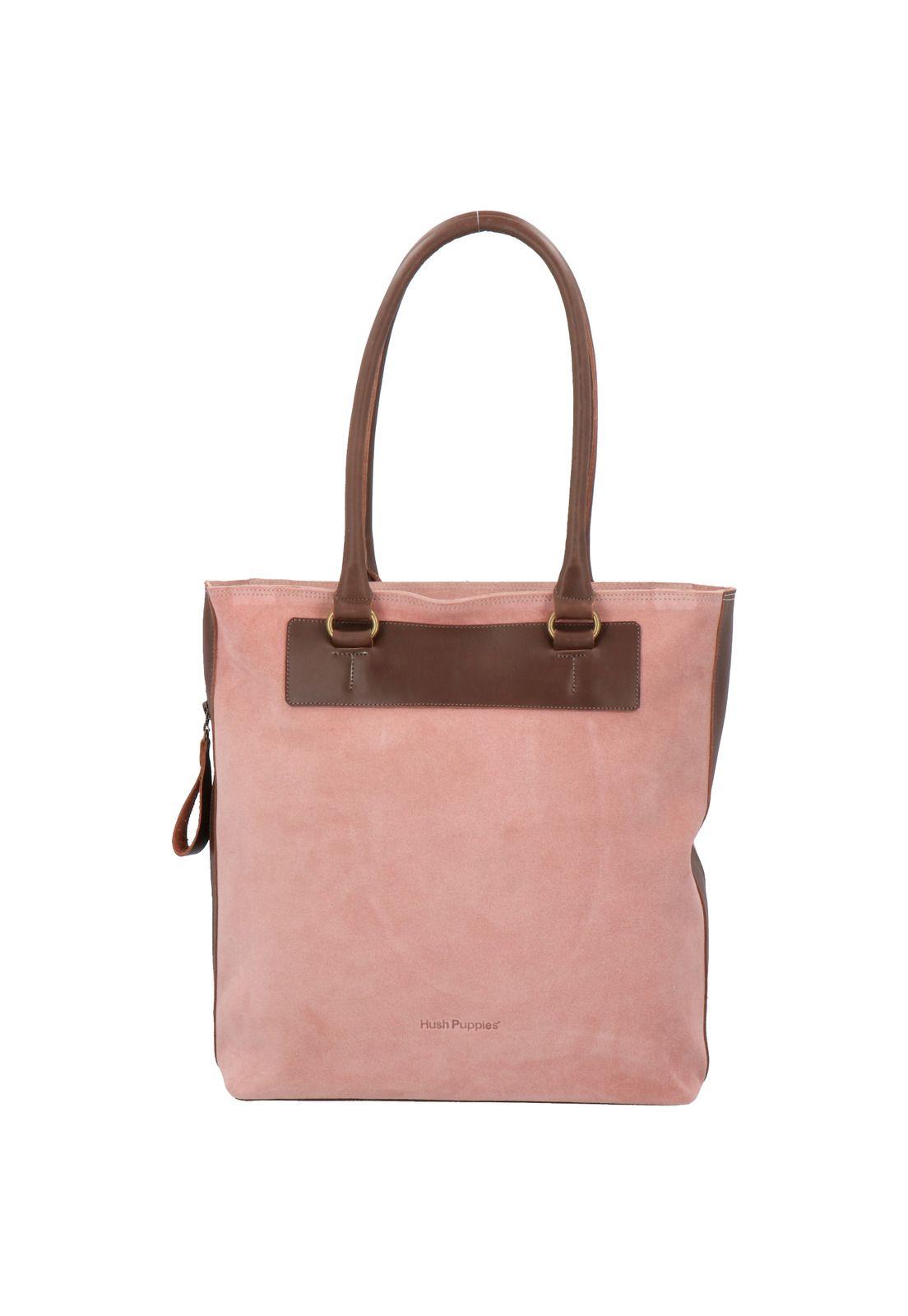 Cartera Cuero Amatista Tote Rosa Mujer-0
