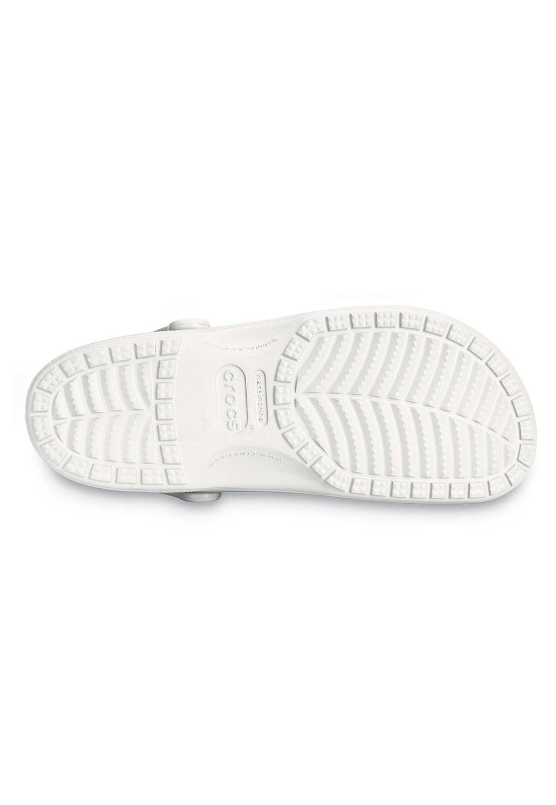 Zueco Crocs Unisex Baya Blanco-2