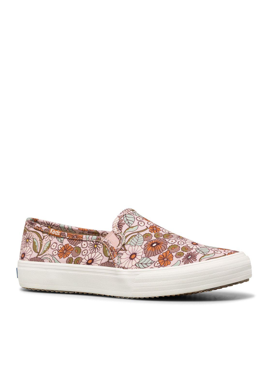 Slip On Mujer Double Decker Groovy Floral-1