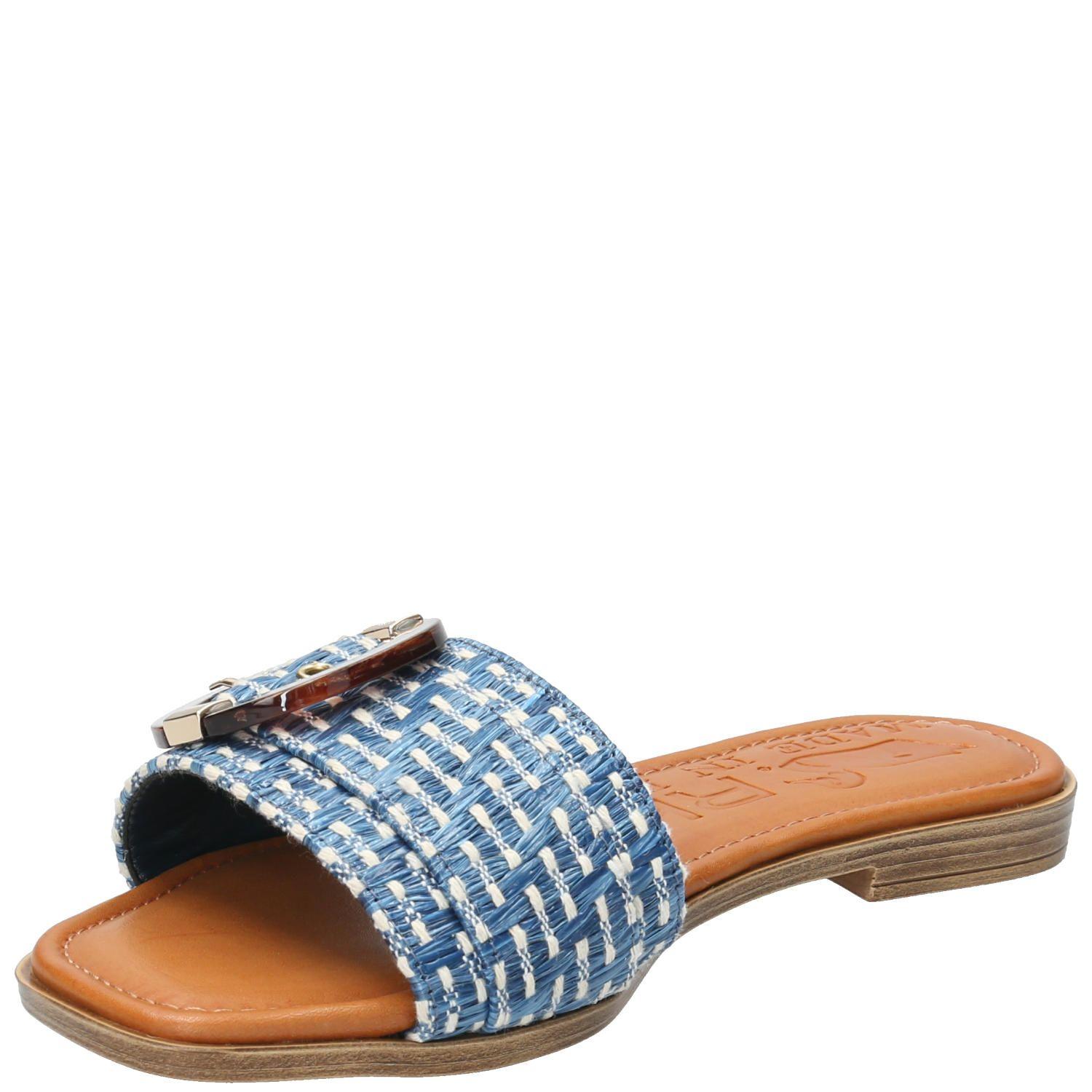 Sandalia Mujer Rosola Azul-4