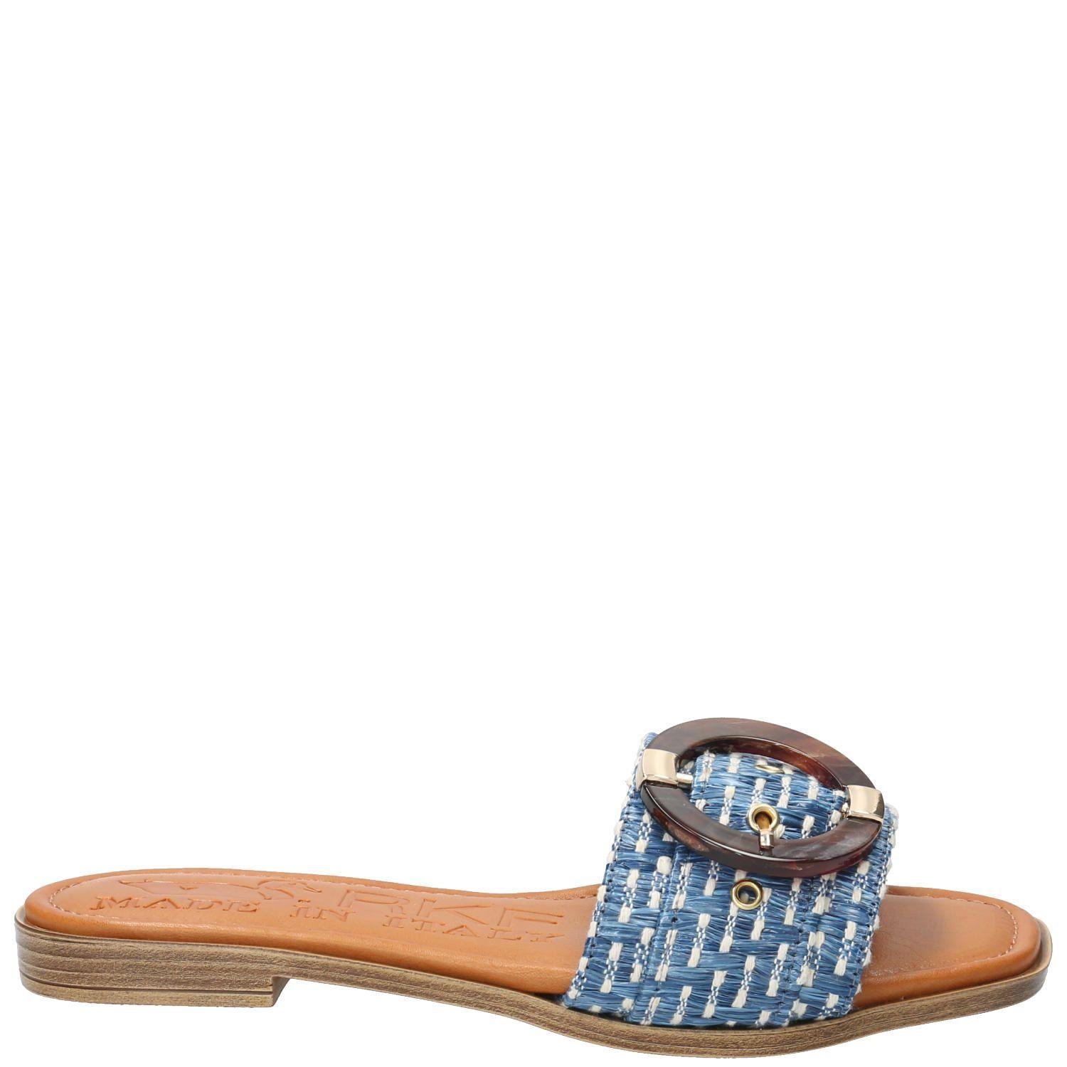 Sandalia Mujer Rosola Azul-0