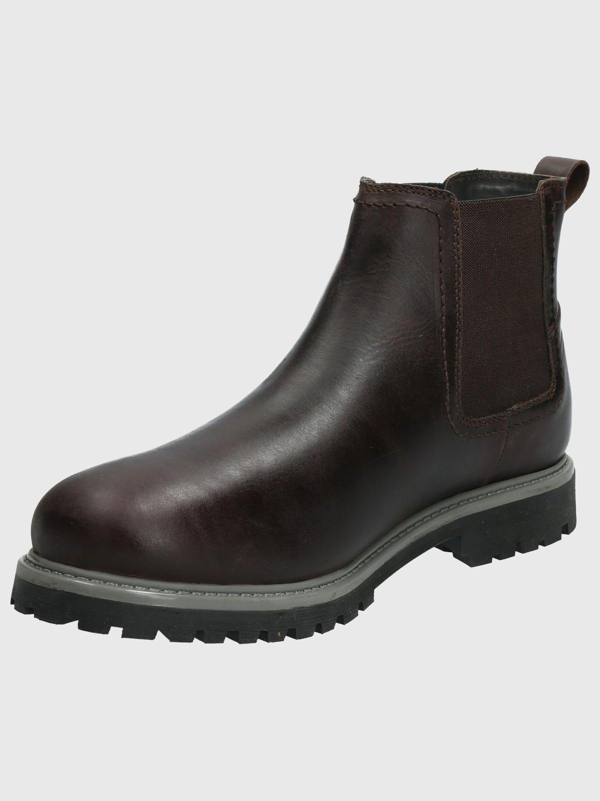 Botin Cuero Hombre Morgan Café-4