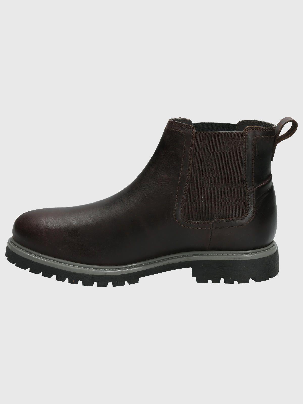 Botin Cuero Hombre Morgan Café-5