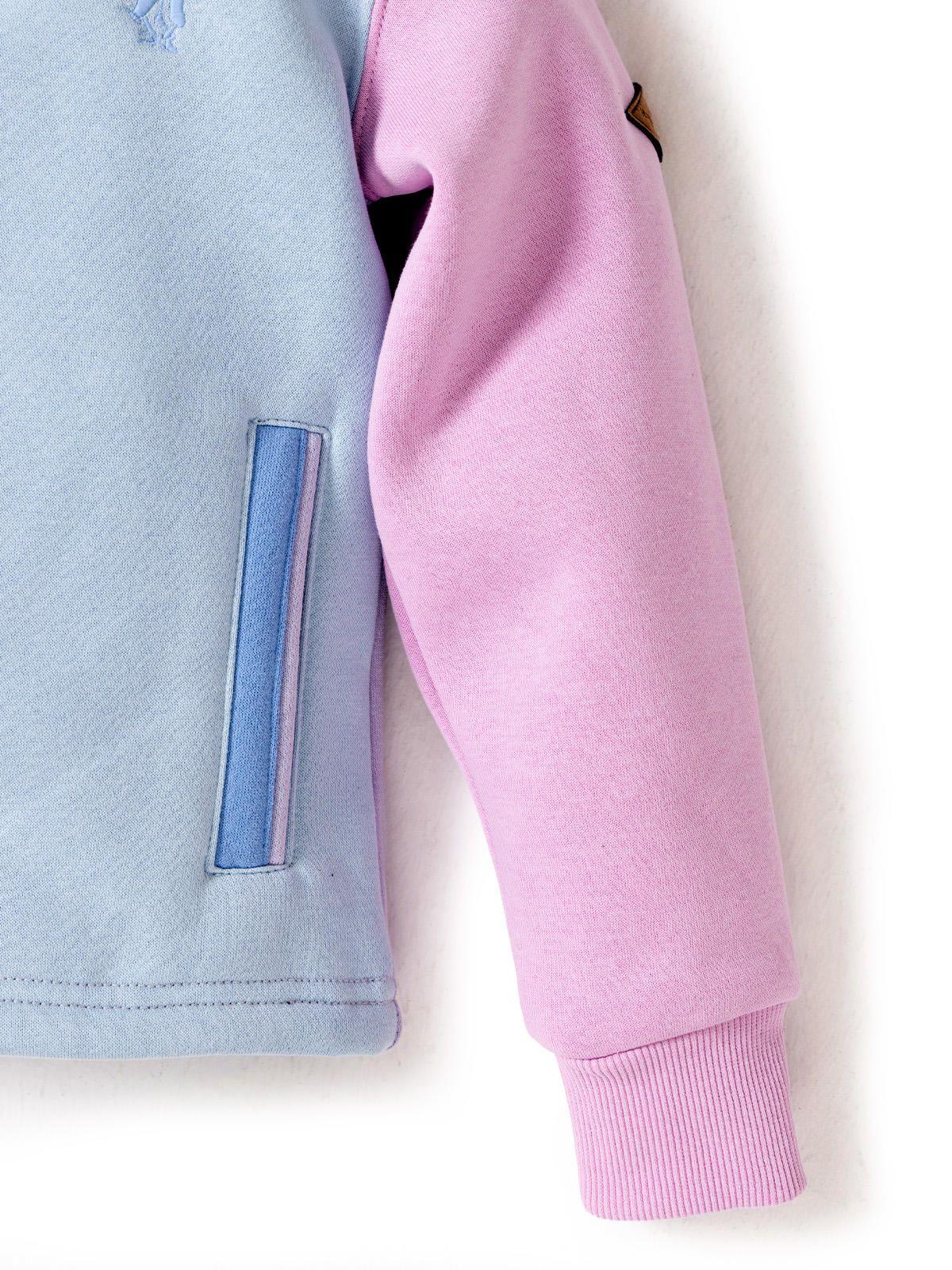 Poleron Niña Martina Celeste-4