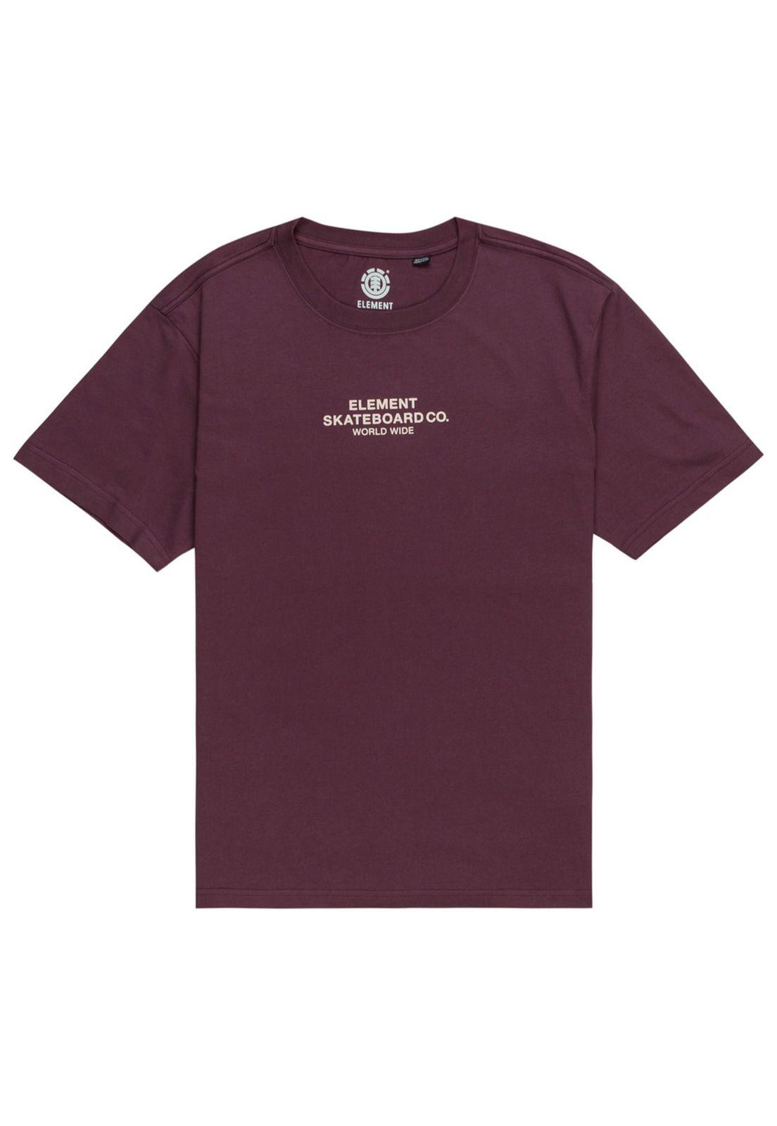 Polera Manga Corta Hombre Skateboard Co Morada-0