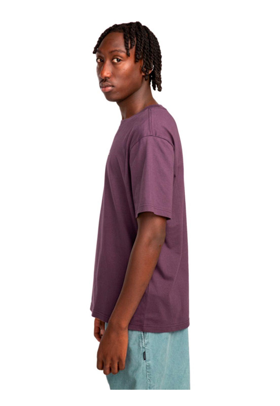 Polera Manga Corta Hombre Skateboard Co Morada-3