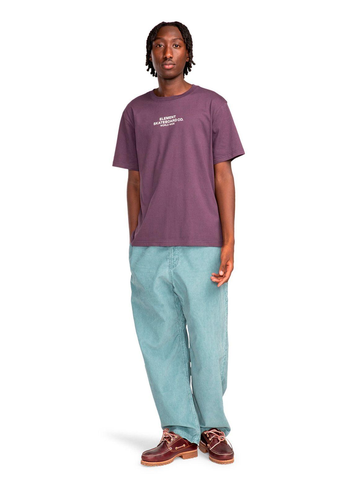 Polera Manga Corta Hombre Skateboard Co Morada-5
