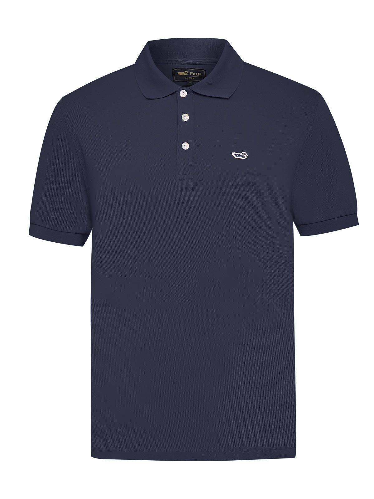 Polera Algodón Hombre Treviso Azul-0