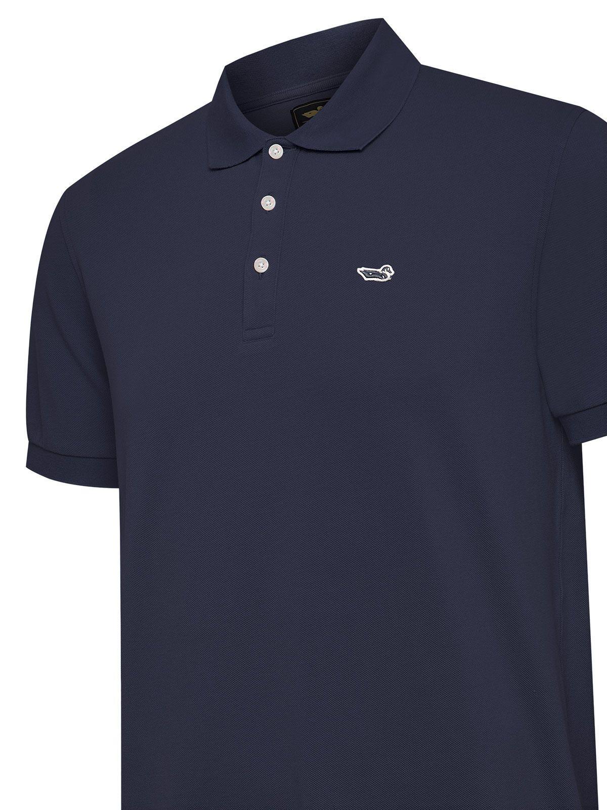 Polera Algodón Hombre Treviso Azul-3