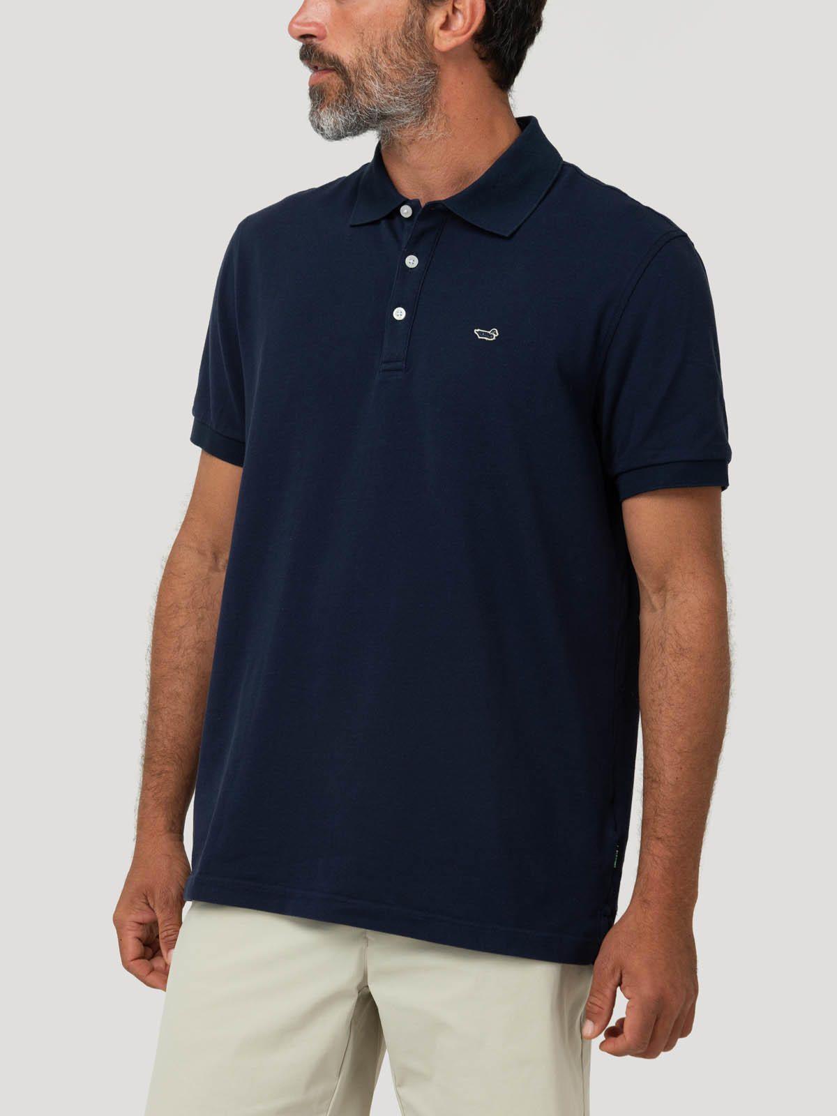 Polera Algodón Hombre Treviso Azul-4