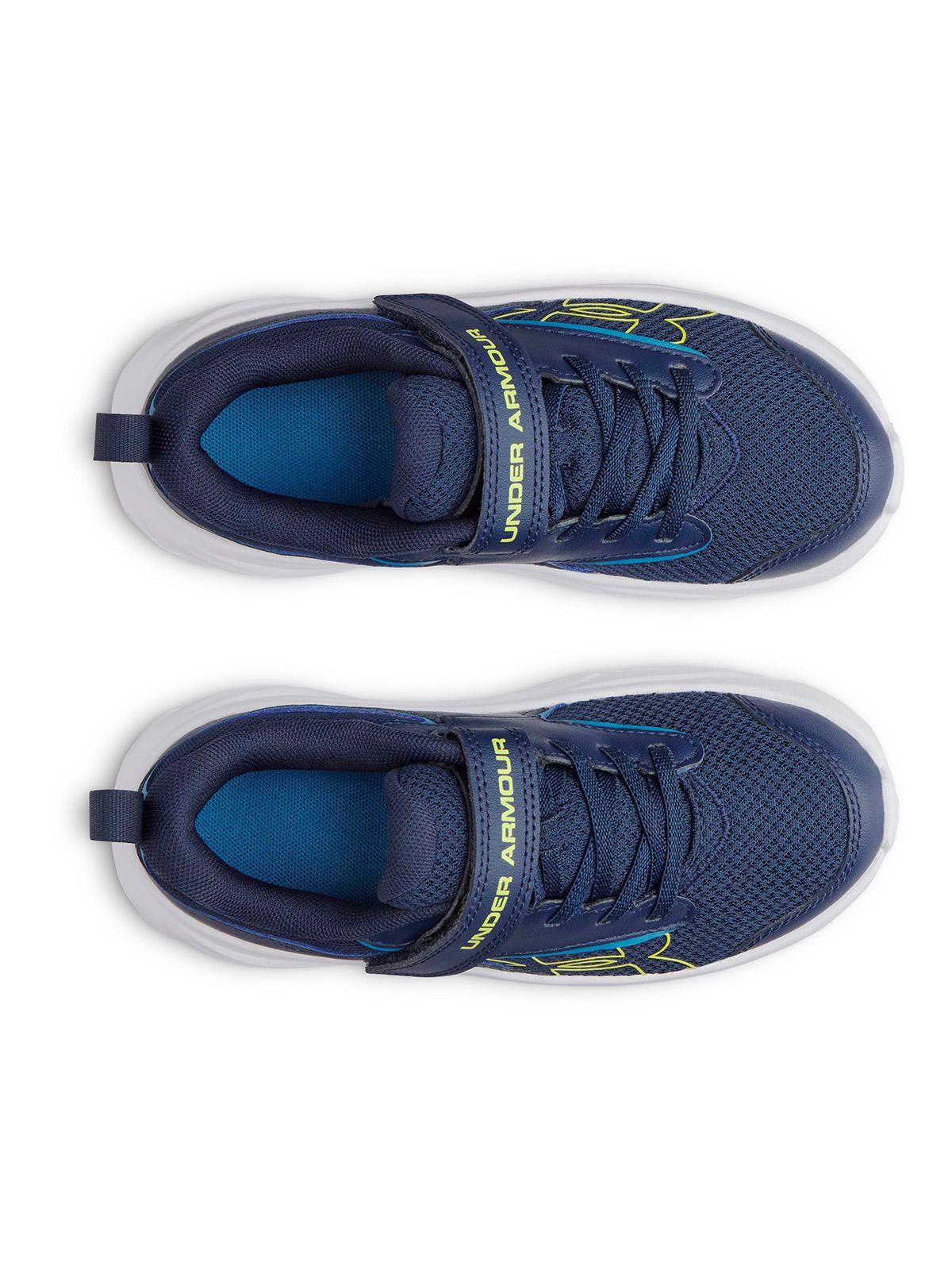 Zapatilla Niño Ua Bps Surge 5 Ac Azul-4