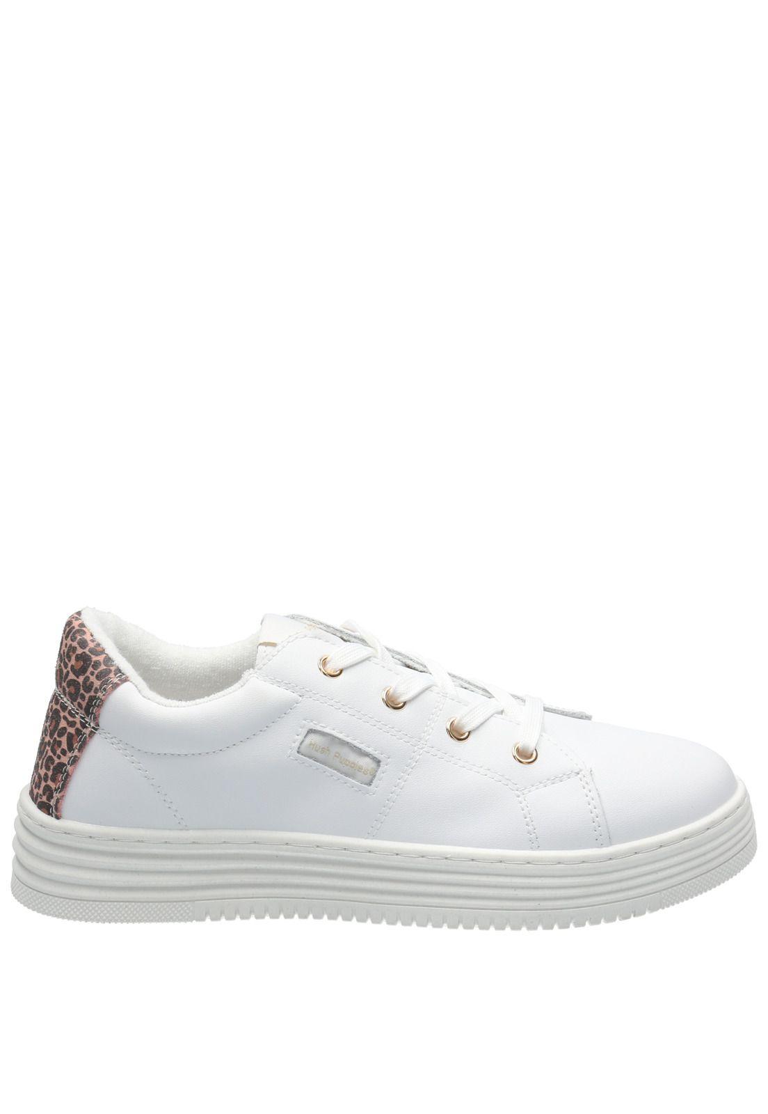 Zapatilla Cuero Mujer Ollie Blanco-1