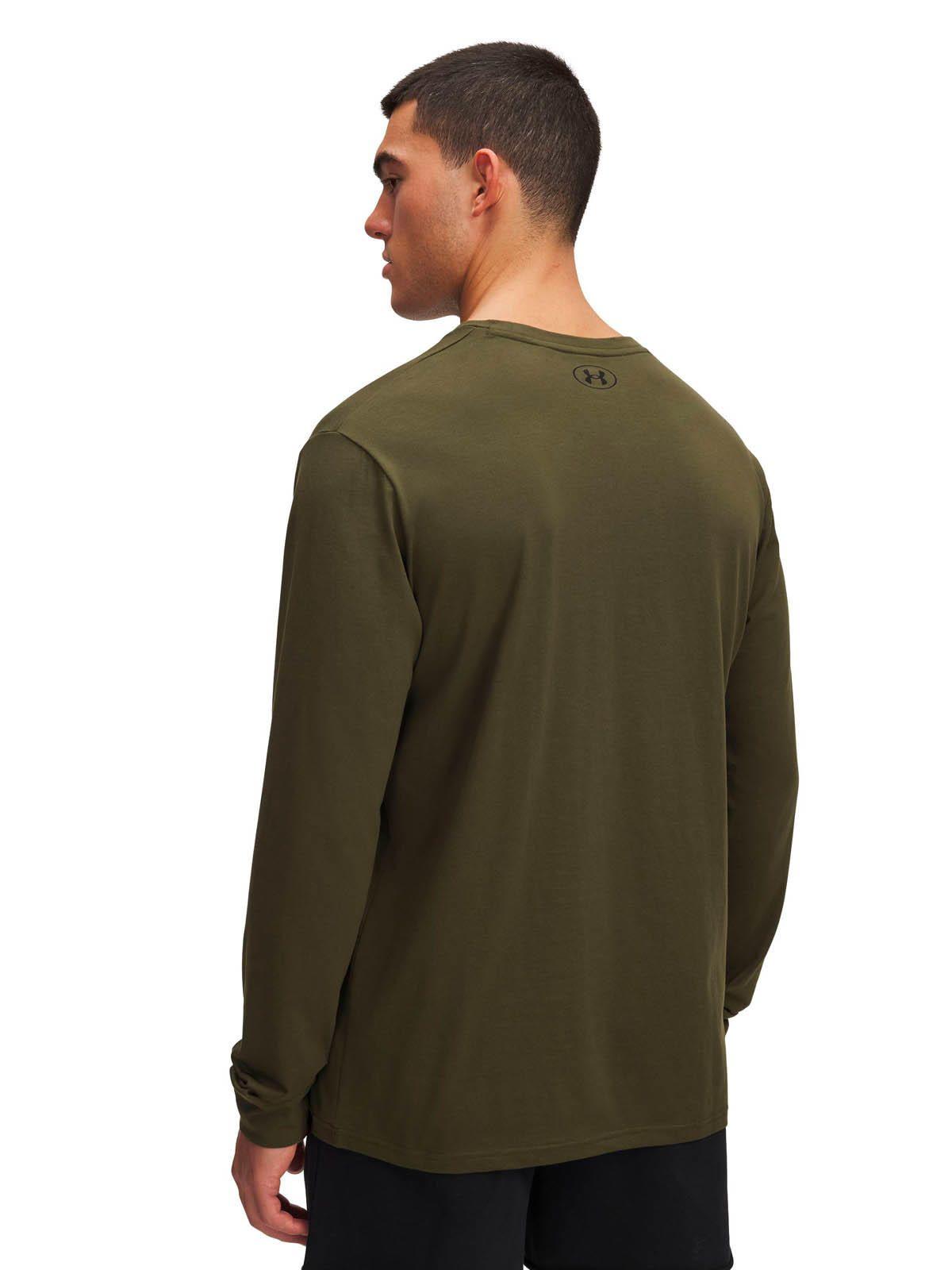 Polera M/L Training  hombre Project Rock verde -1