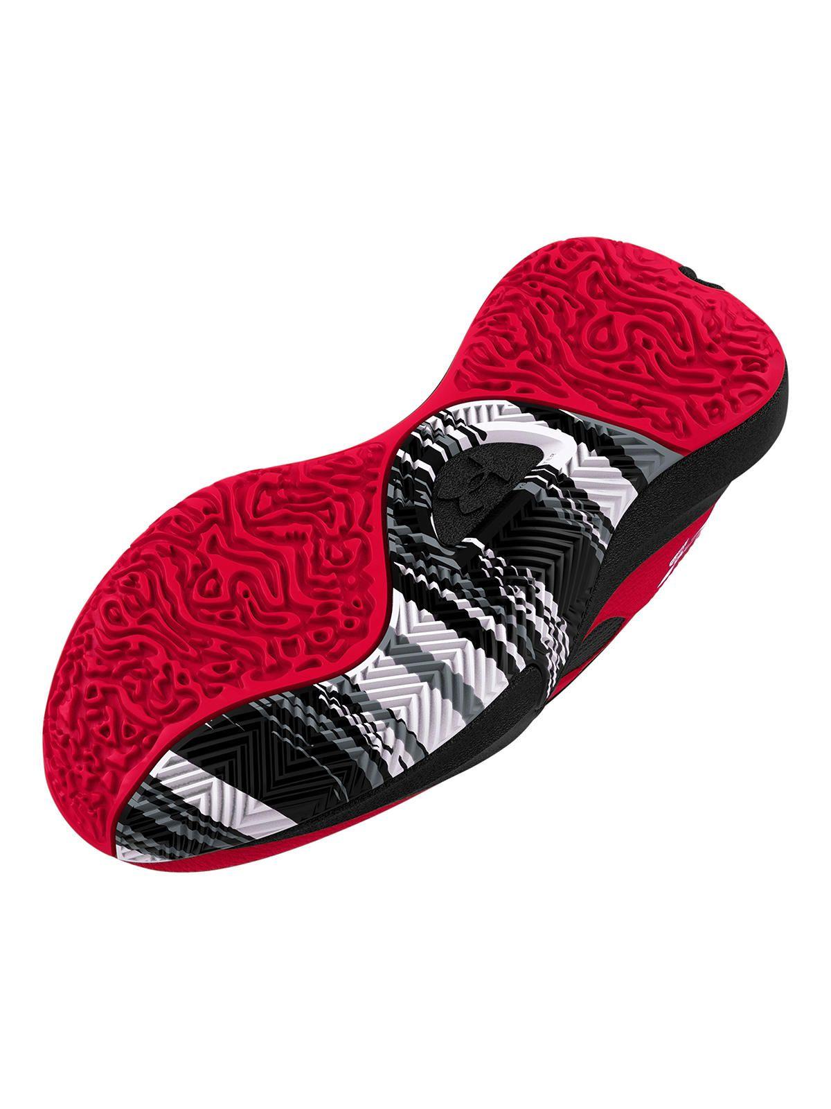 Zapatillas basketball Lockdown 6 niño Rojo-3