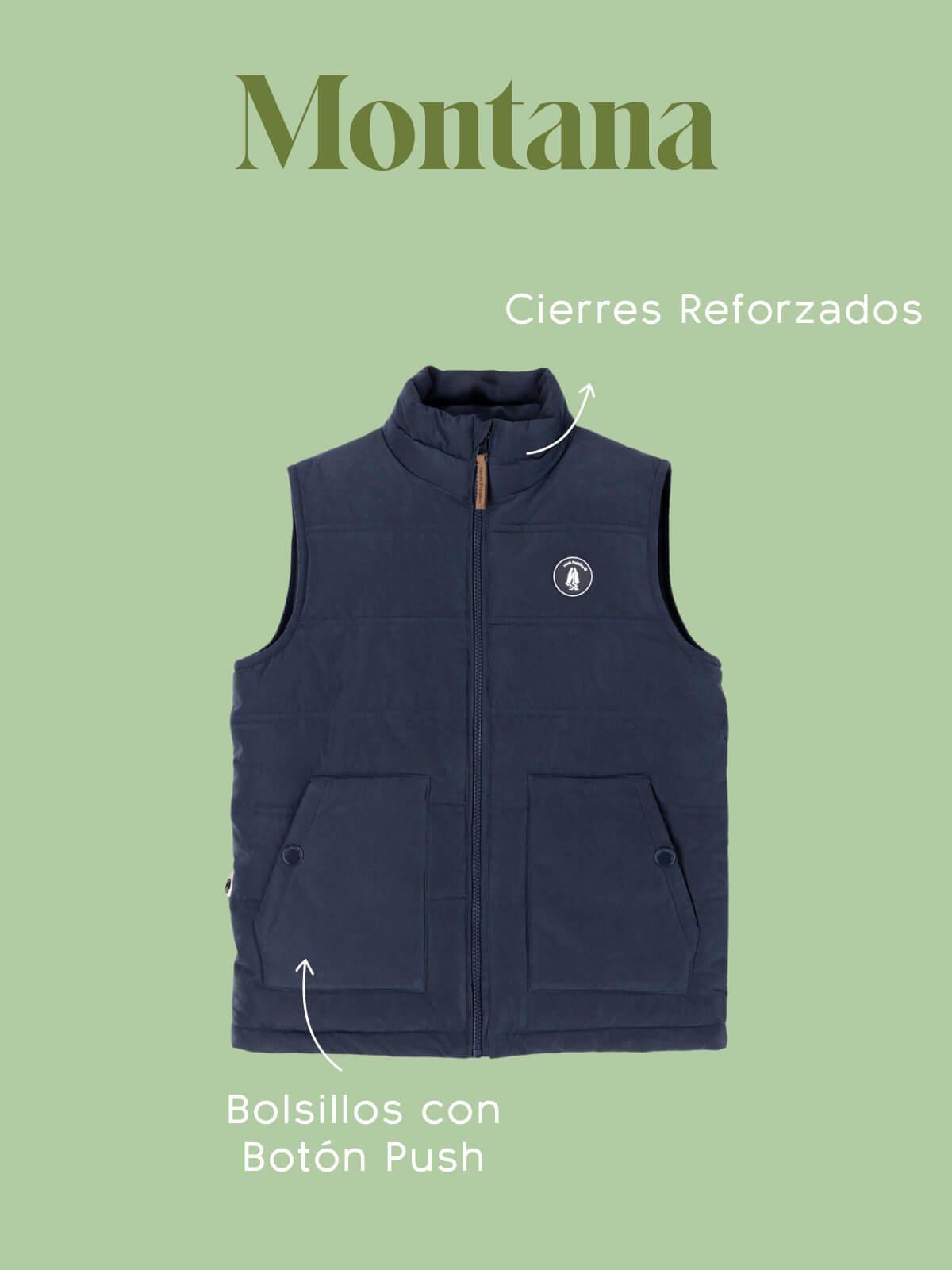 Parka Impermeable Azul Marino Montaña Niño-1
