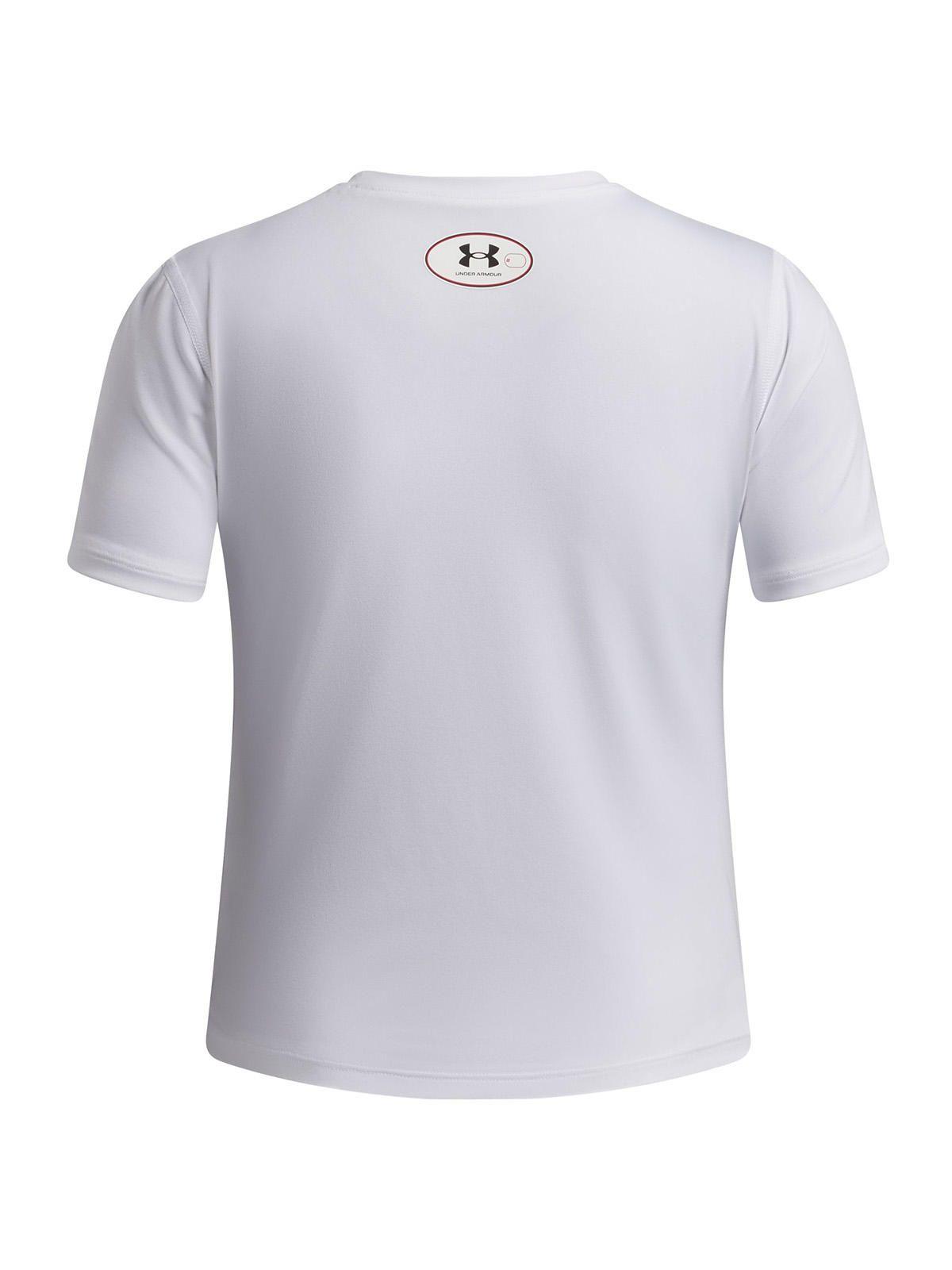 Primera Capa Superior Niña G Heatgear Ss Superior Blanco-1