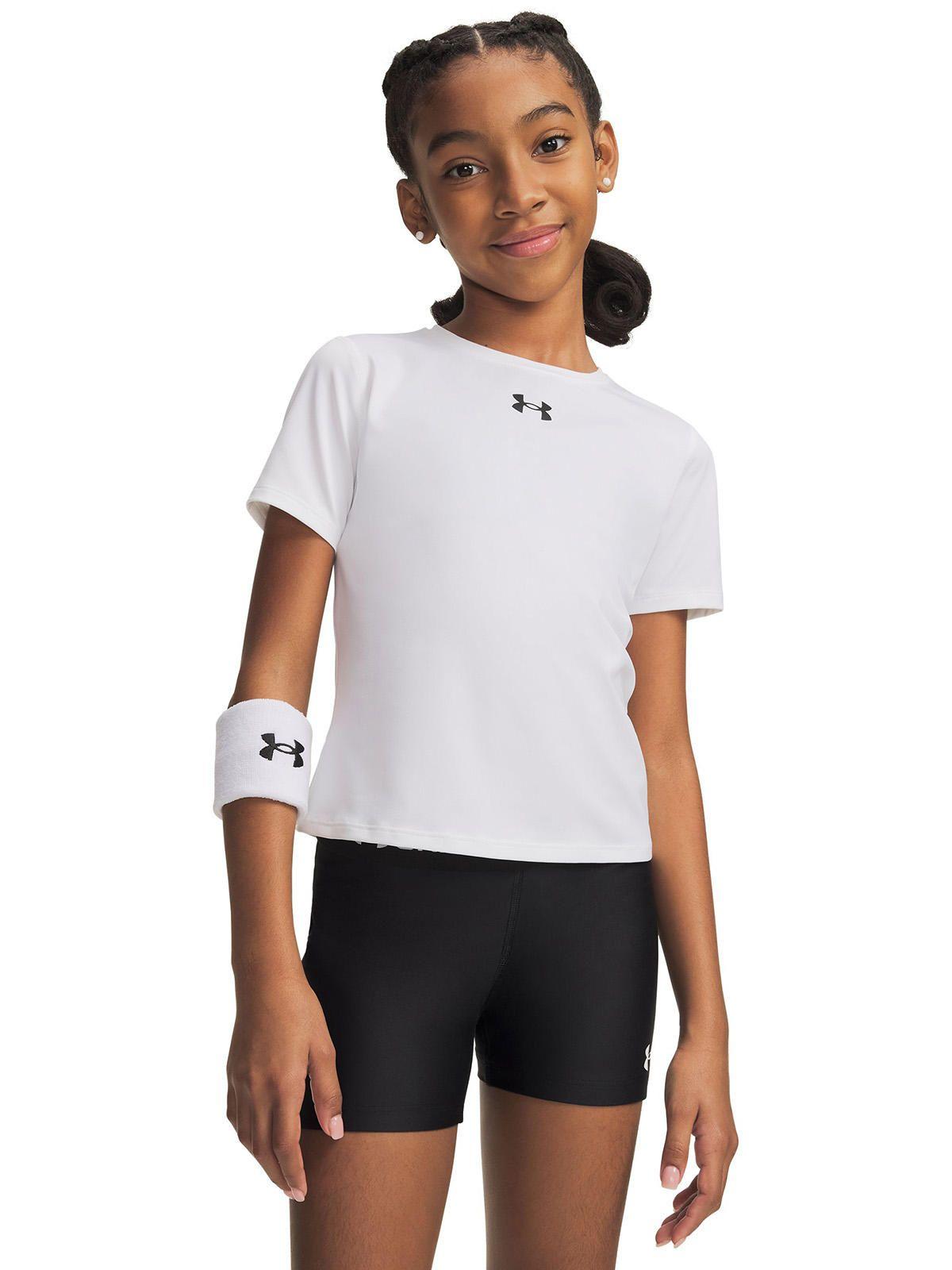 Primera Capa Superior Niña G Heatgear Ss Superior Blanco-3