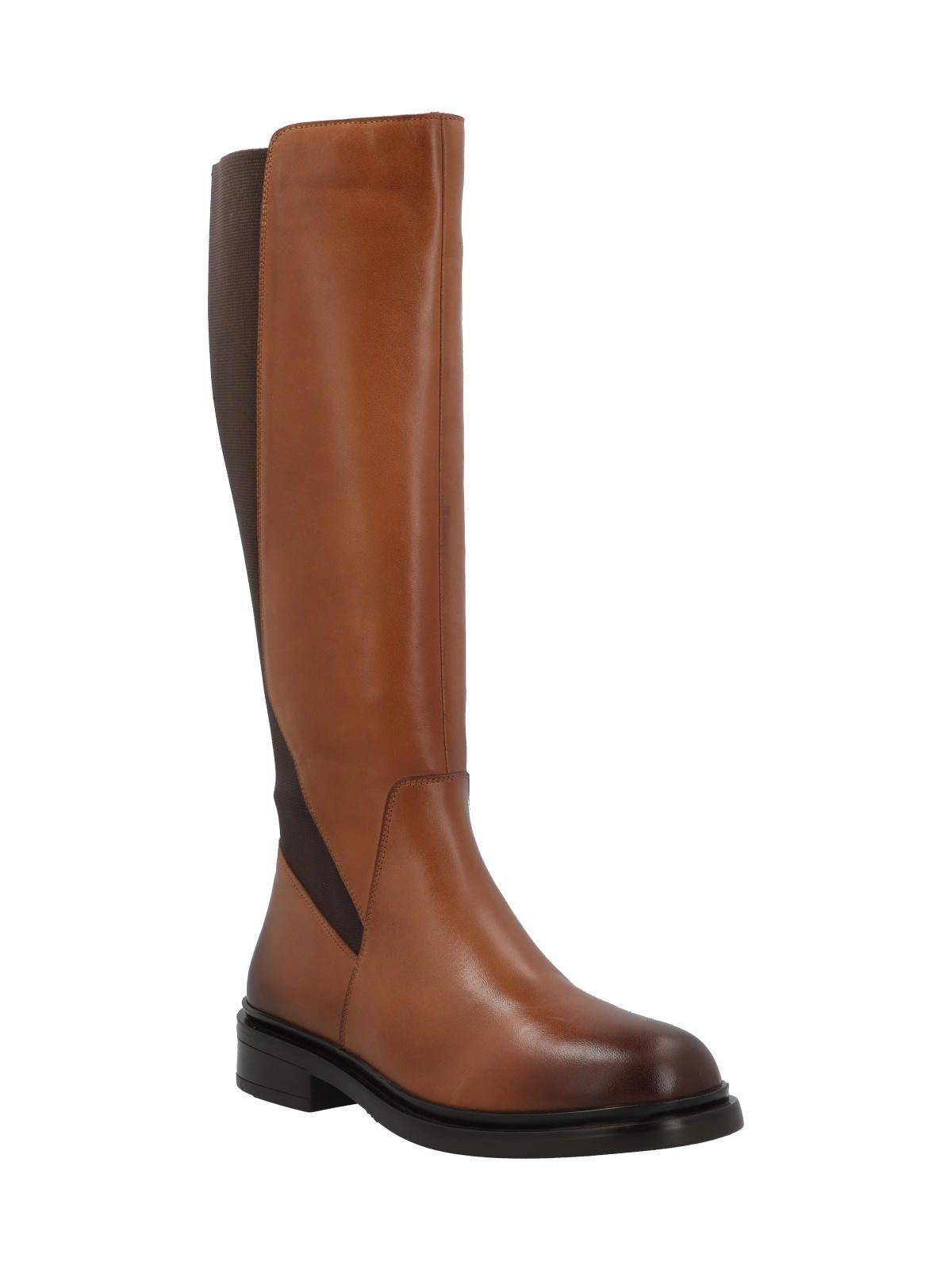 Bota Cuero Mujer Eiko Café-1