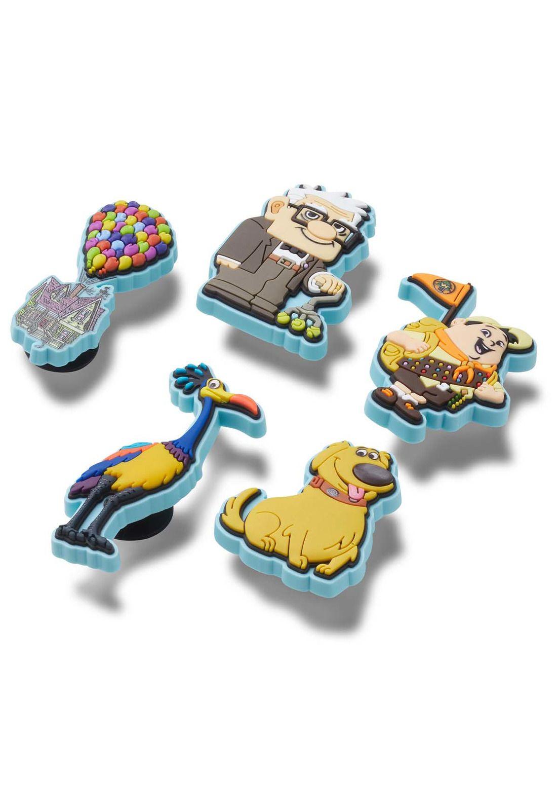 Jibbitz Crocs Animación De Pixar Up Pack 5 Blanco-2