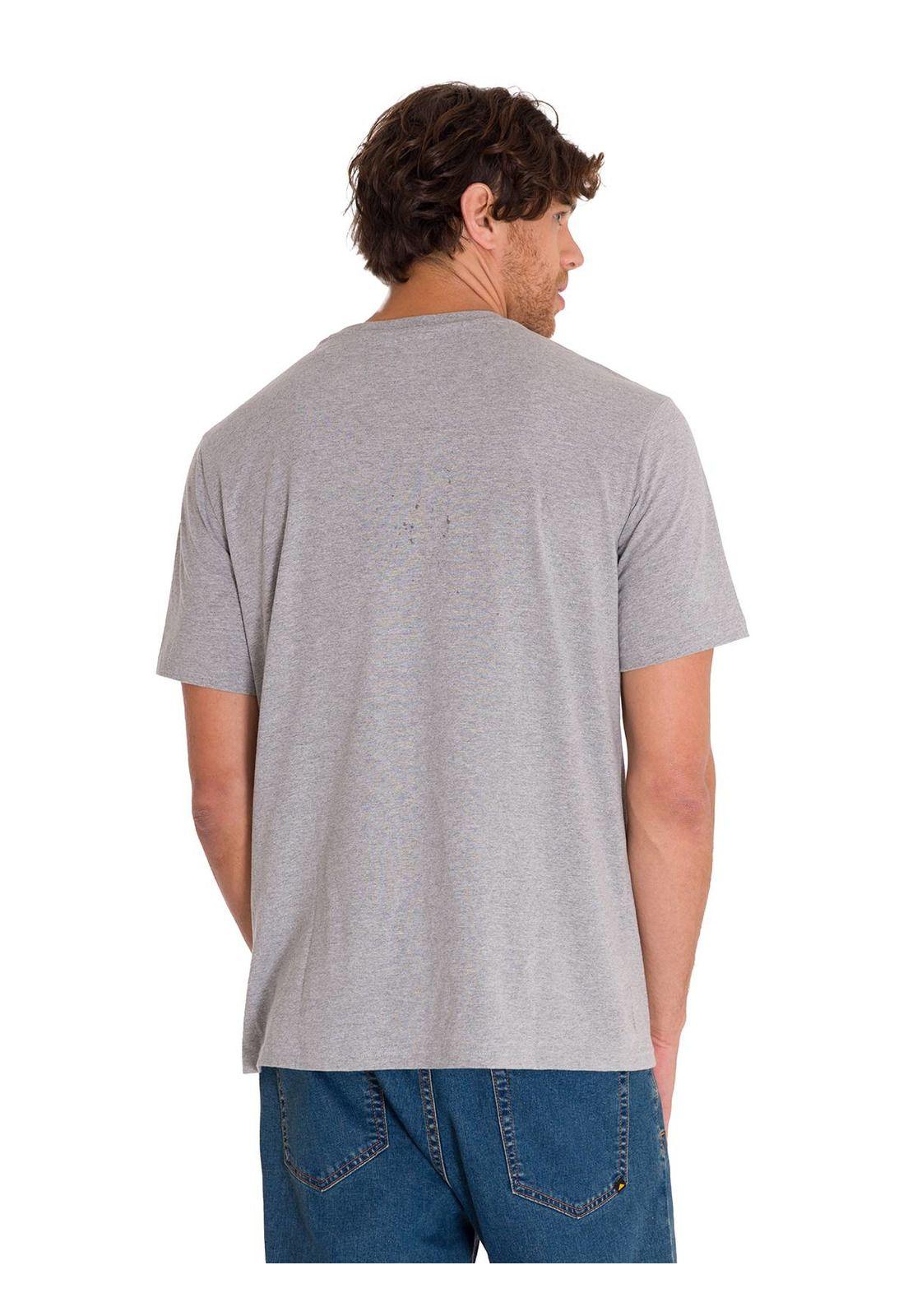 Polera Casual Projects Graphic 1 Hombre Gris-3