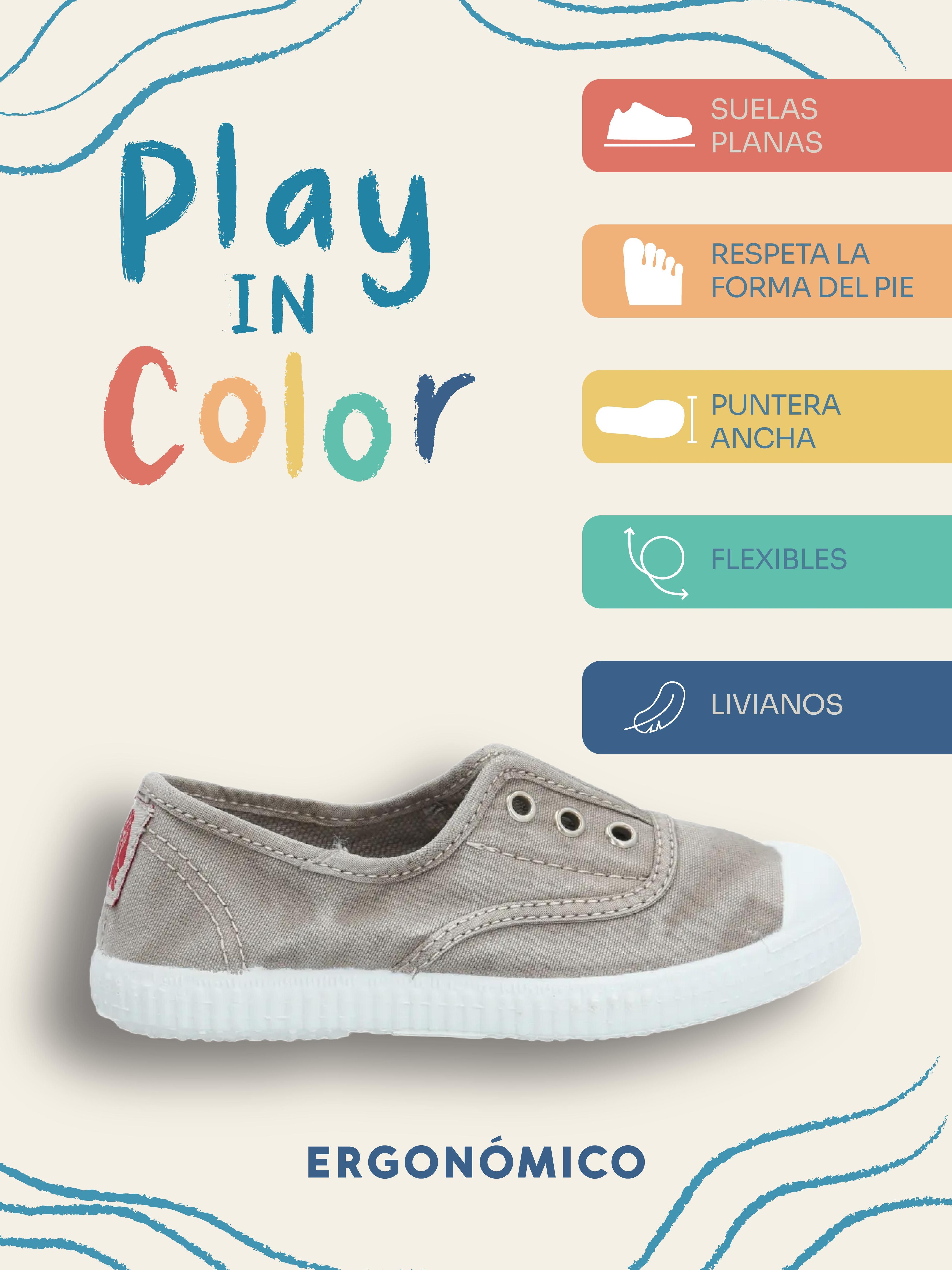 Zapatilla Niño Sunset Gris Claro-1