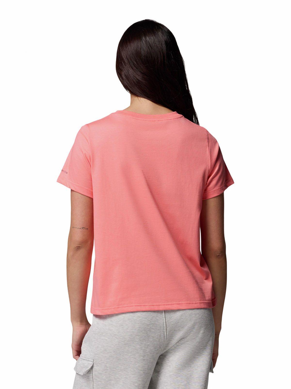 Polera M/L Mujer Rolling Bend Graphic Rojo-4