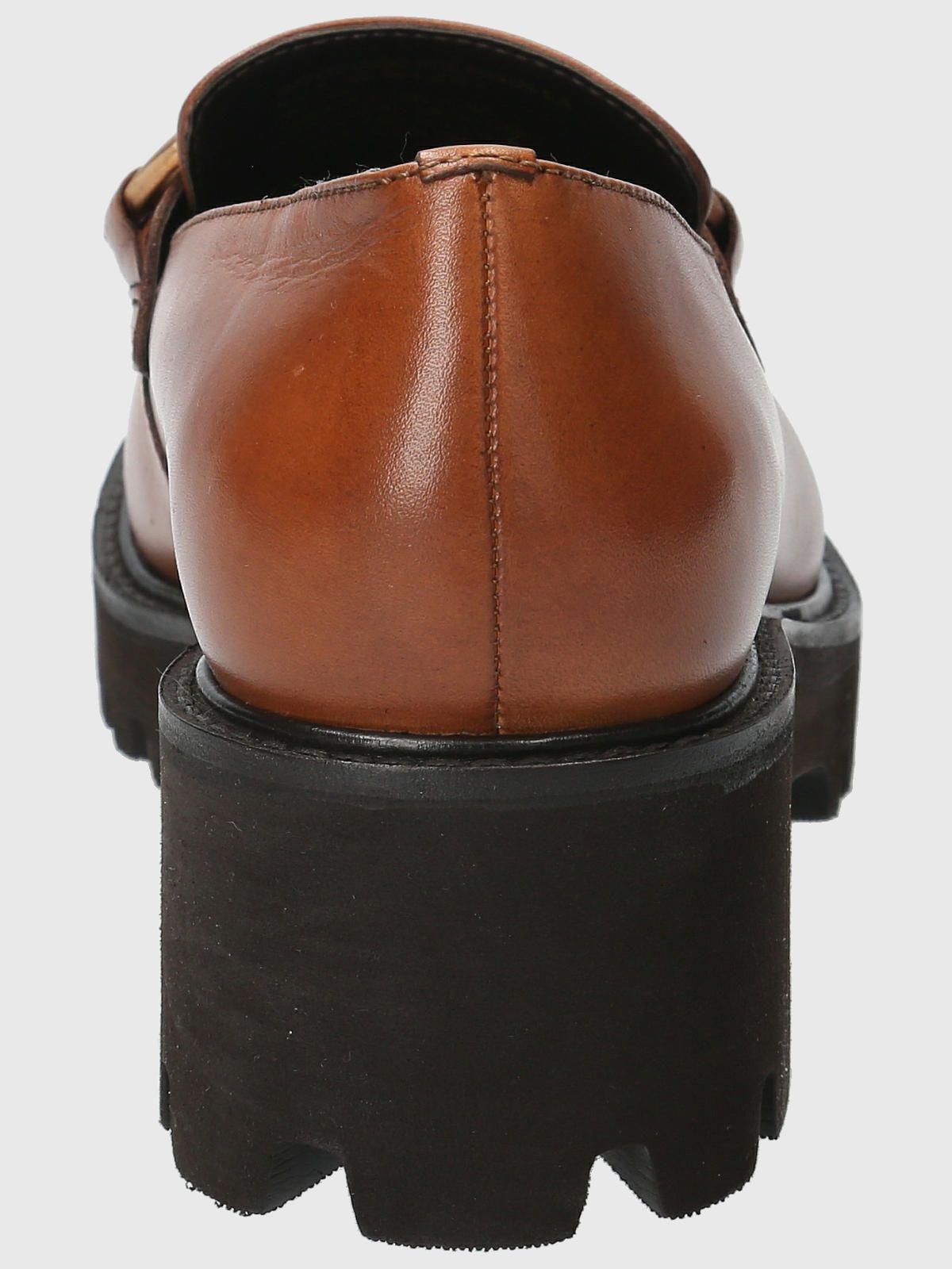 Mocasín Cuero Mujer Lani Café-6