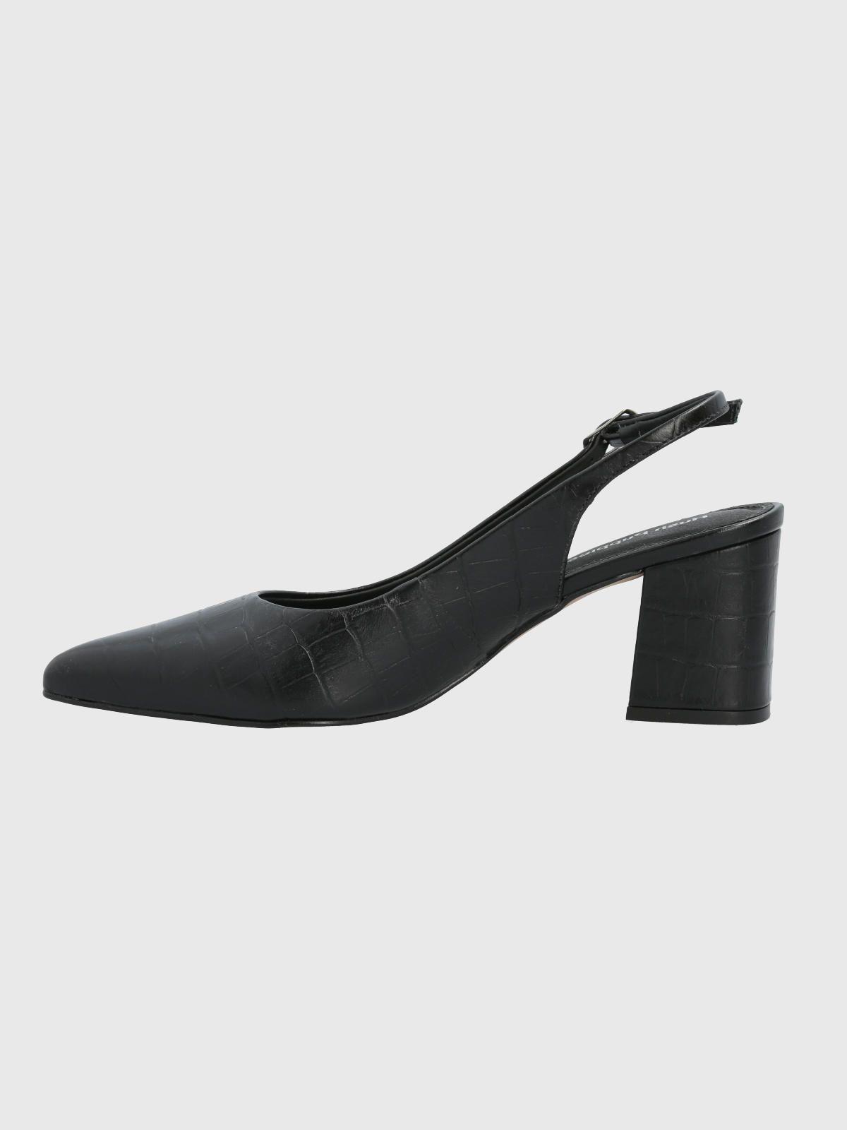 Zapato Vestir Mujer Cuero Debbia Negro-5