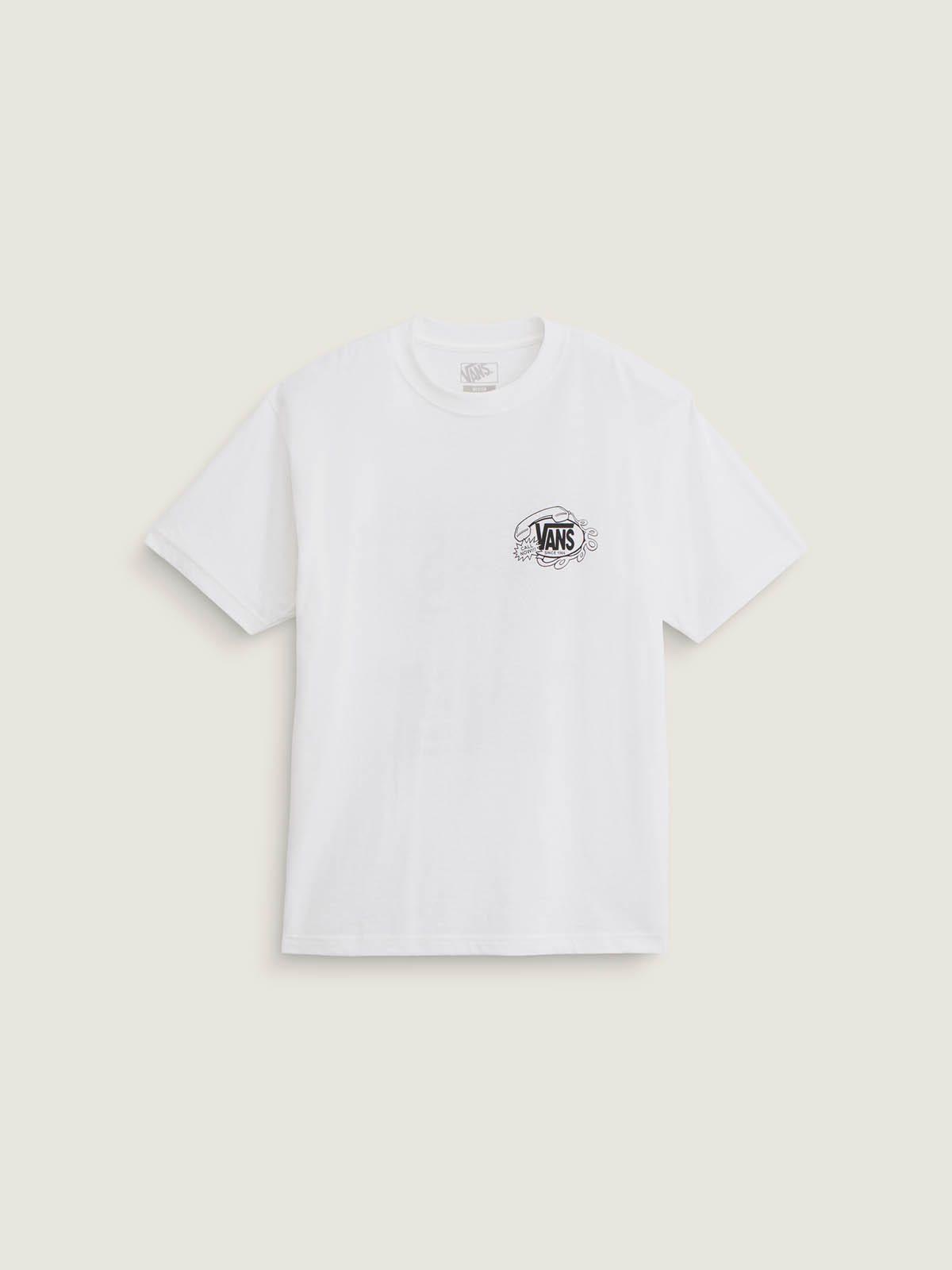 Polera M/C Hombre Hot Lines Tee Blanco-0