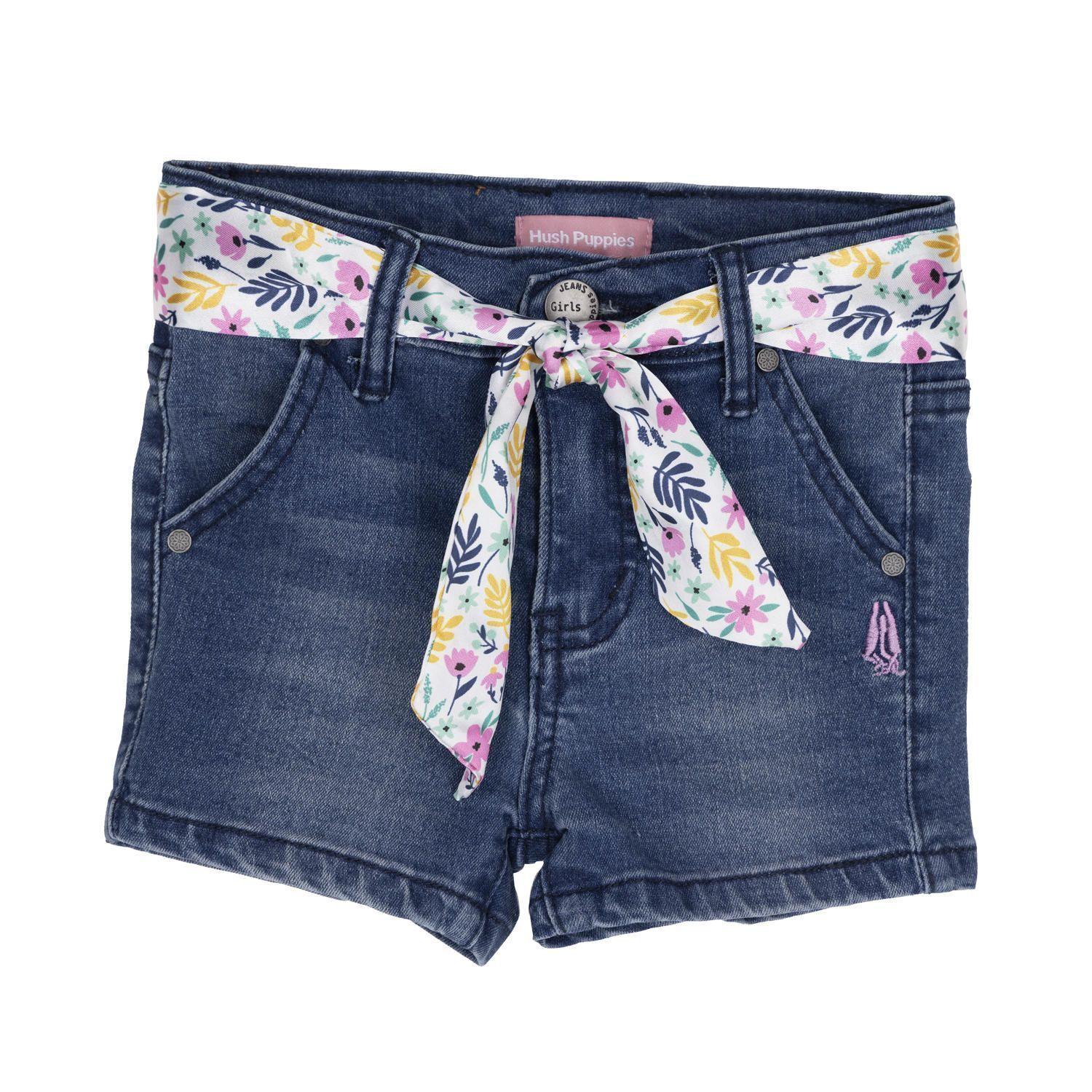 Short Niña Minamo (4-16) Denim-0