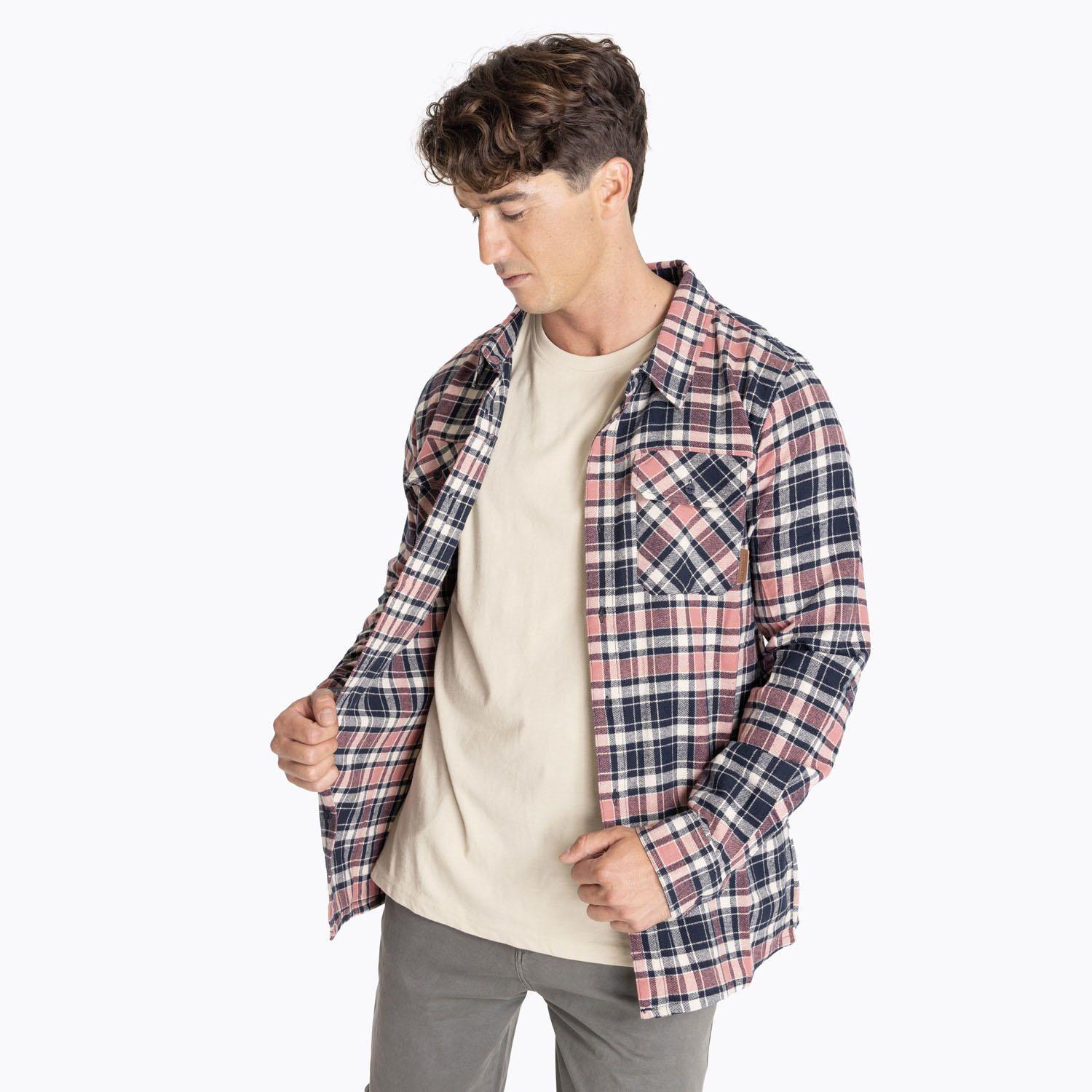 Camisa Hombre Franela Winter Gris-0