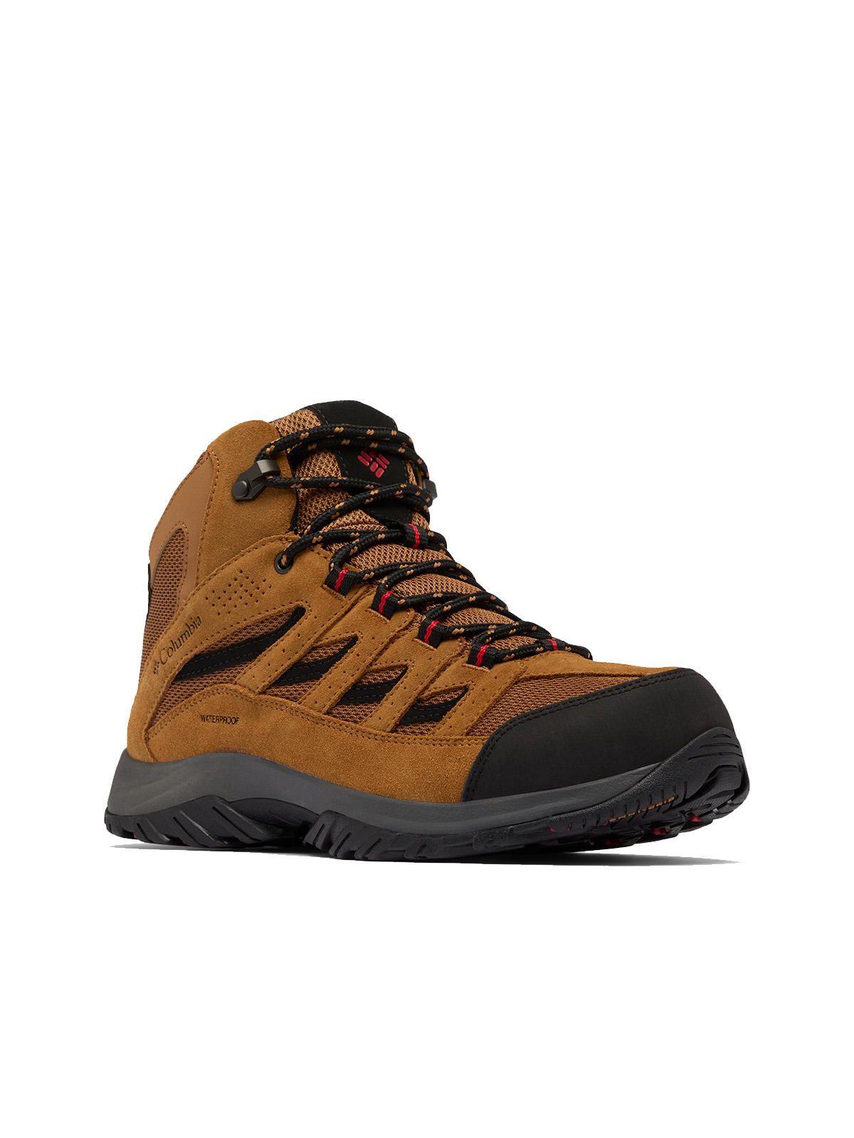 Botín Hombre Crestwood Mid Waterproof Café-0