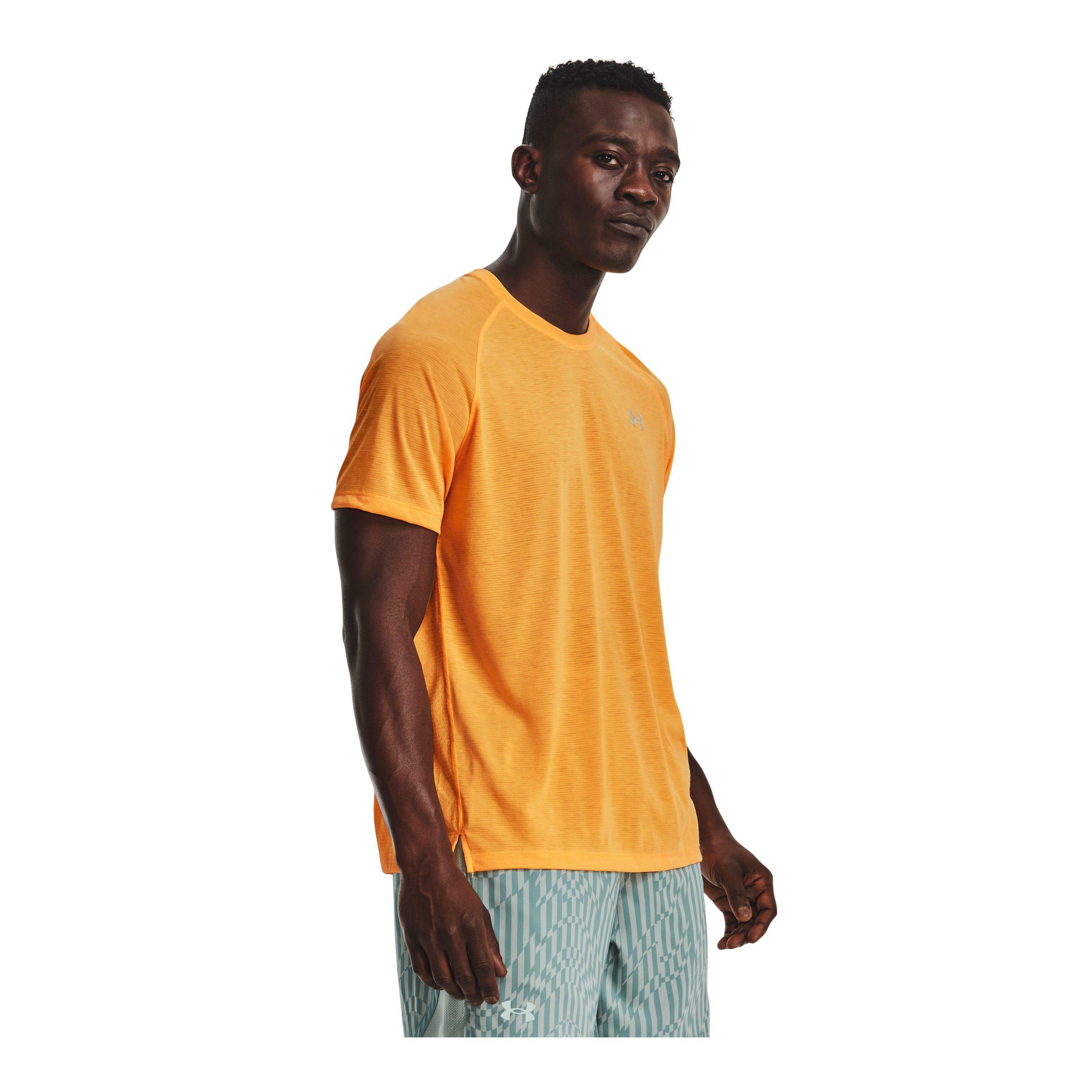 Polera M/C Hombre Ua Streaker Tee Naranja-2