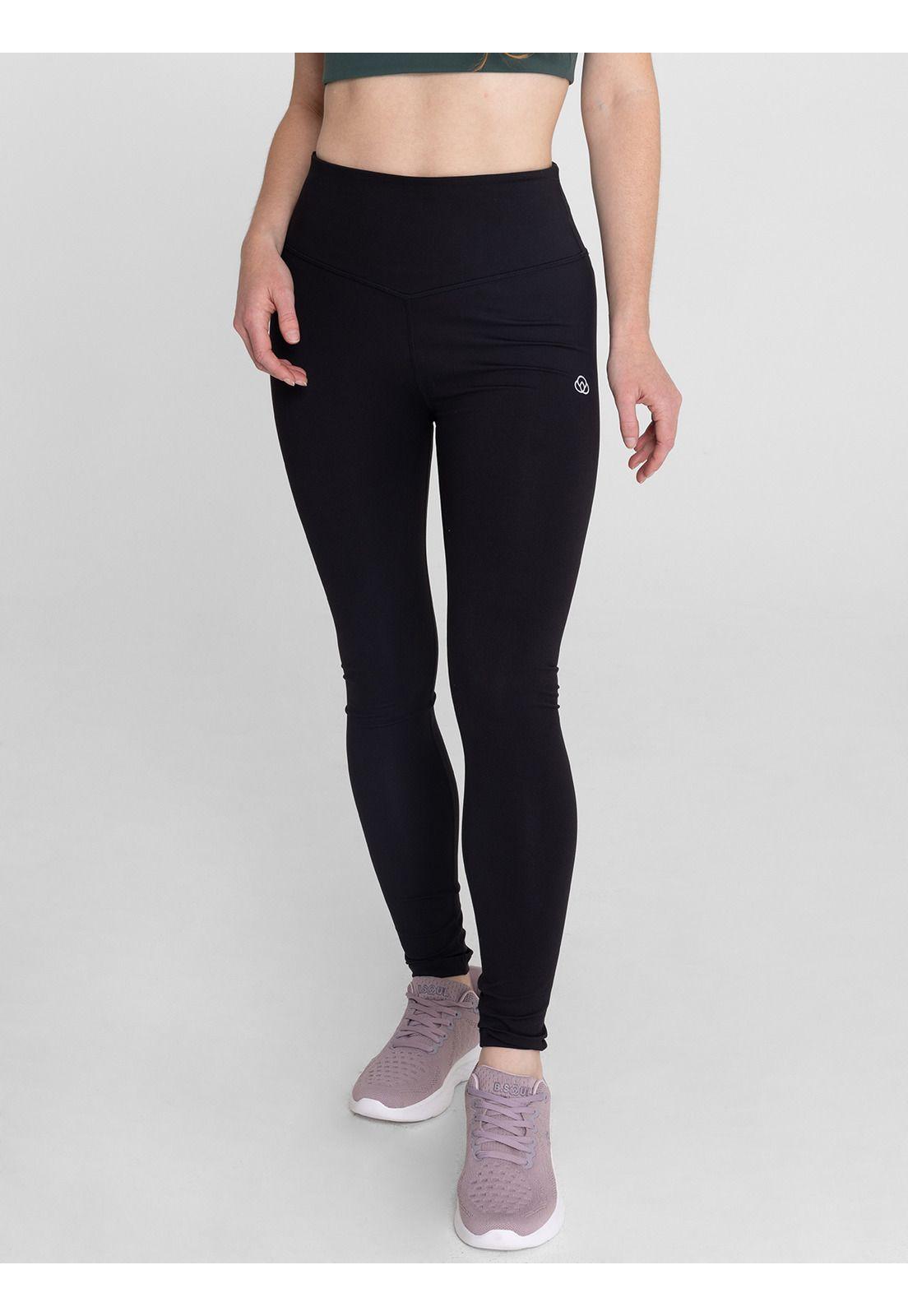 Calza tiro alto Mujer Hr Long Legg Gala Negra -0