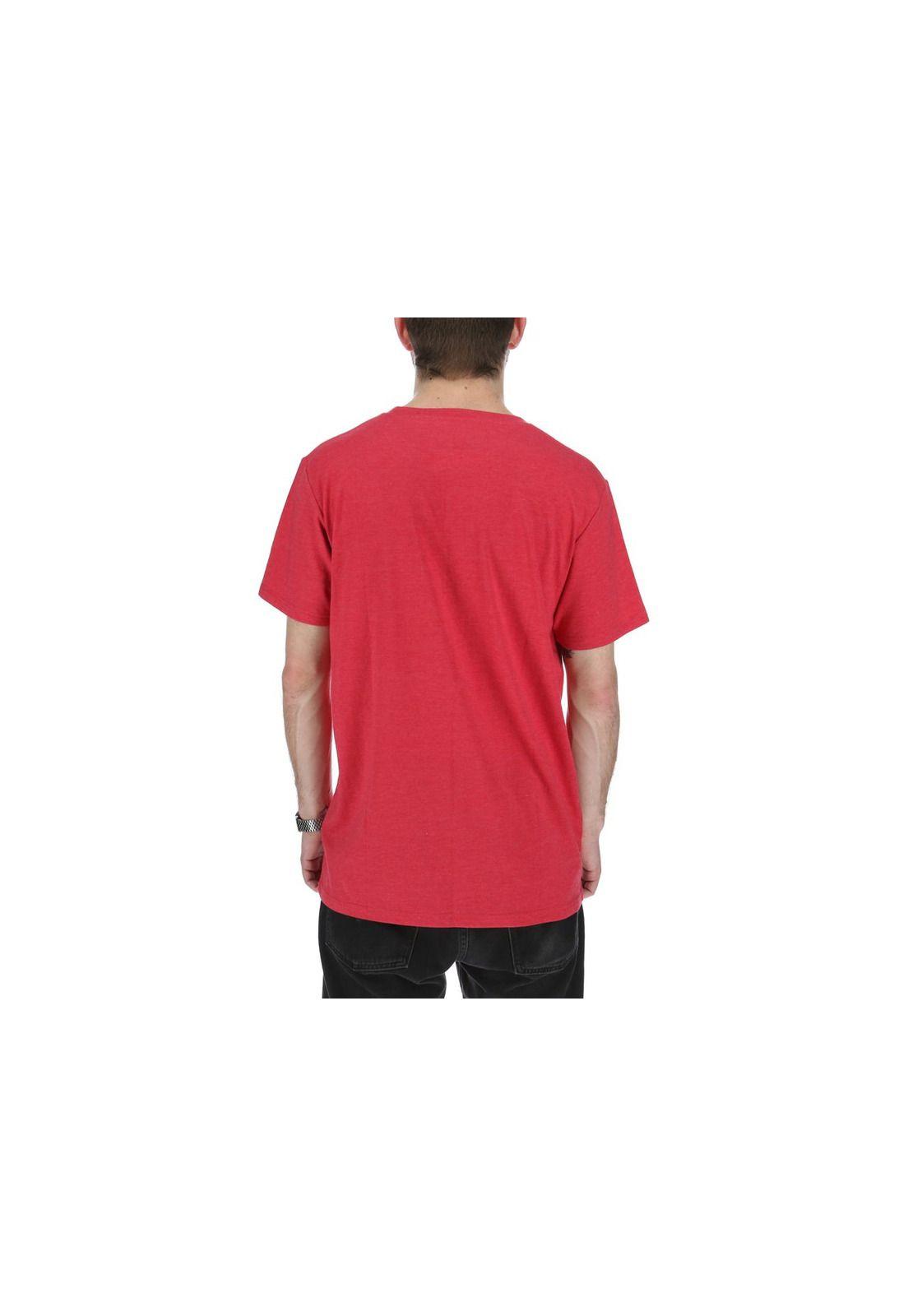 Polera M/C Hombre Basics Rojo-2