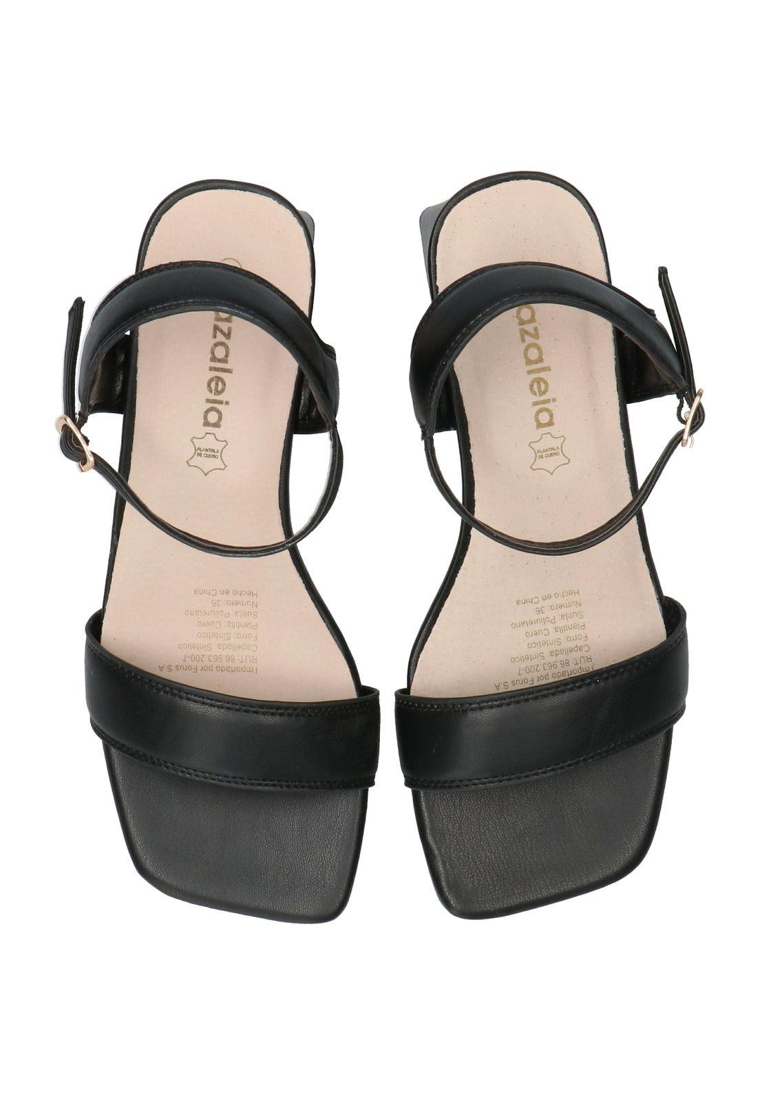 Sandalia Lindy Negro Mujer-7