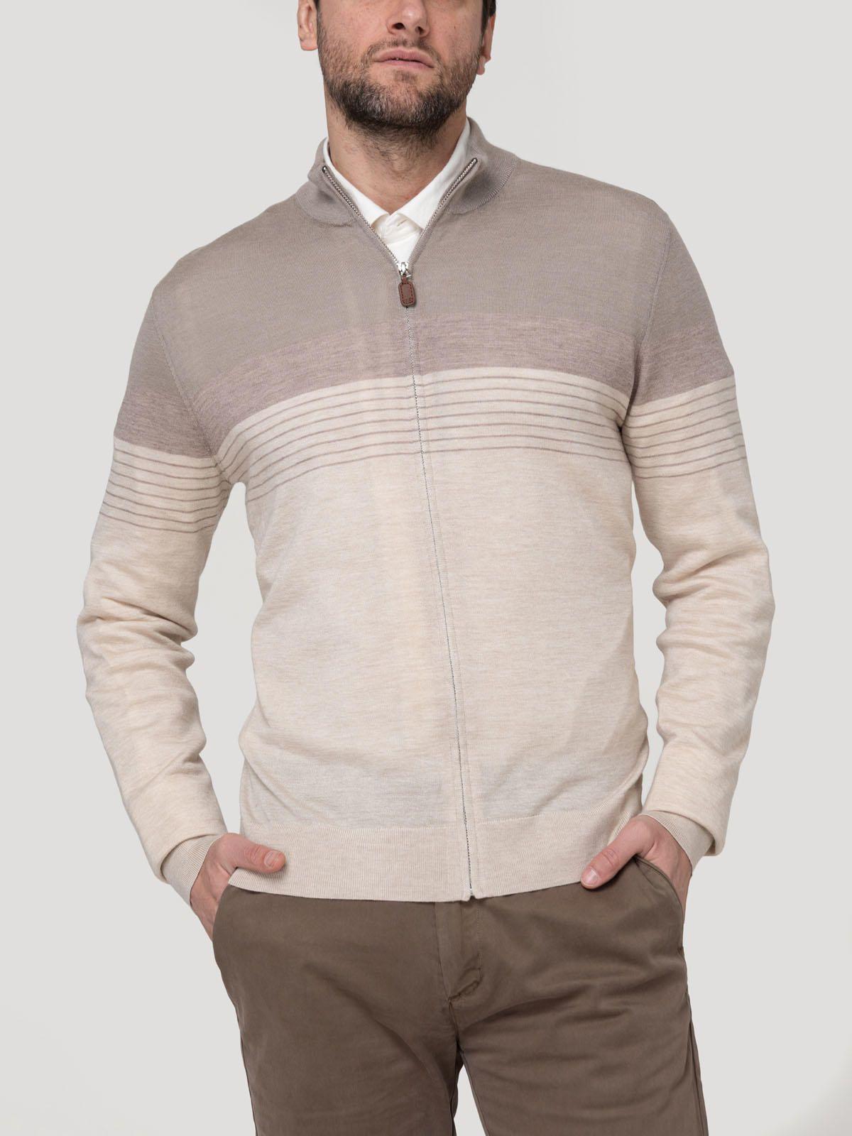Sweater Cashmere Hombre Amalfi Beige-4