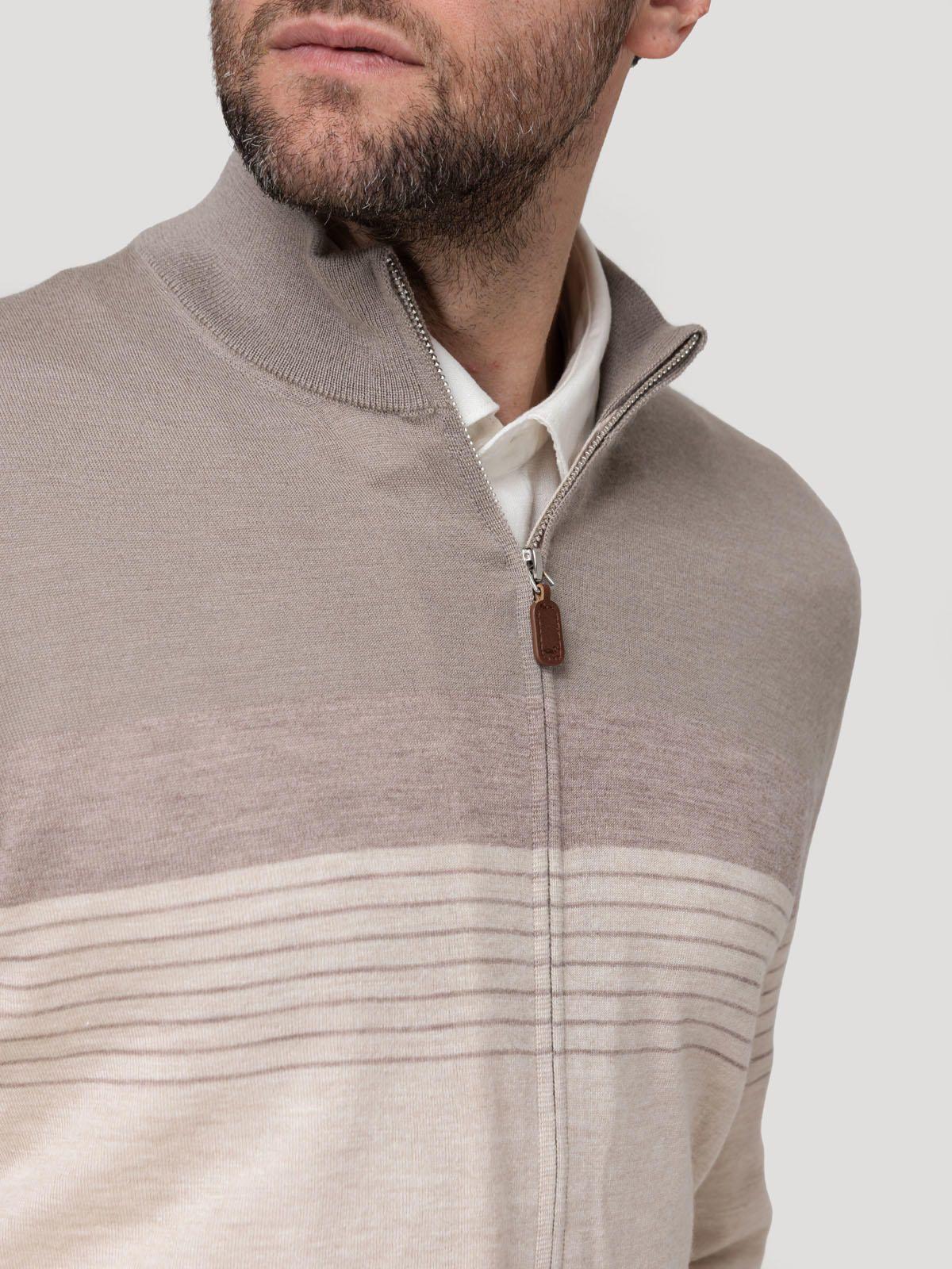 Sweater Cashmere Hombre Amalfi Beige-6