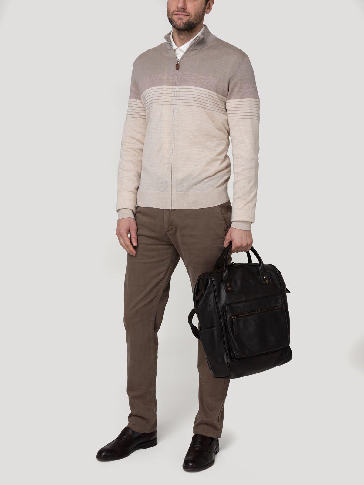 Sweater Cashmere Hombre Amalfi Beige-7